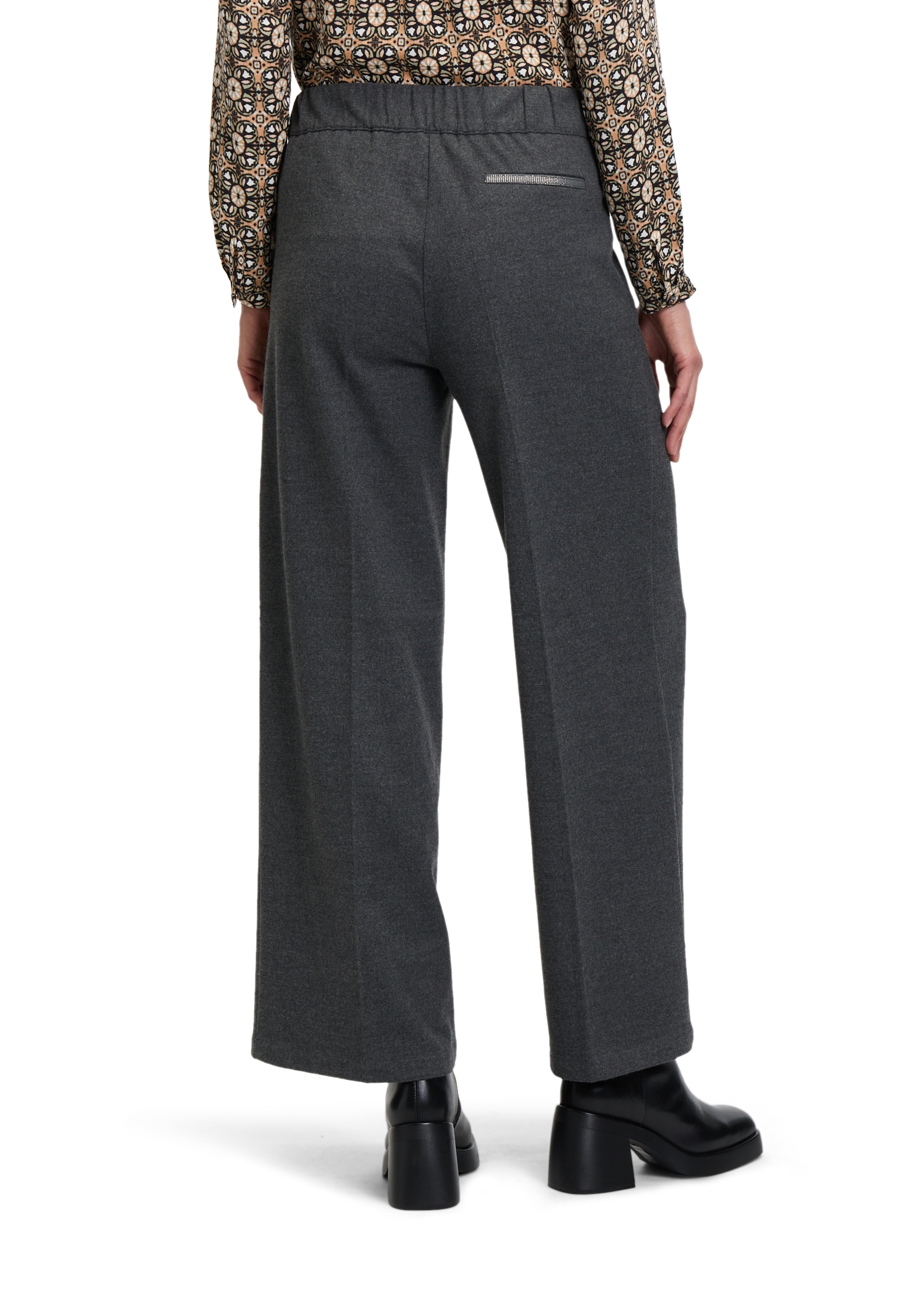 Cartoon Stoffhose »Cartoon Damen Stoffhose mit Bügelfalte«, Bindeband
