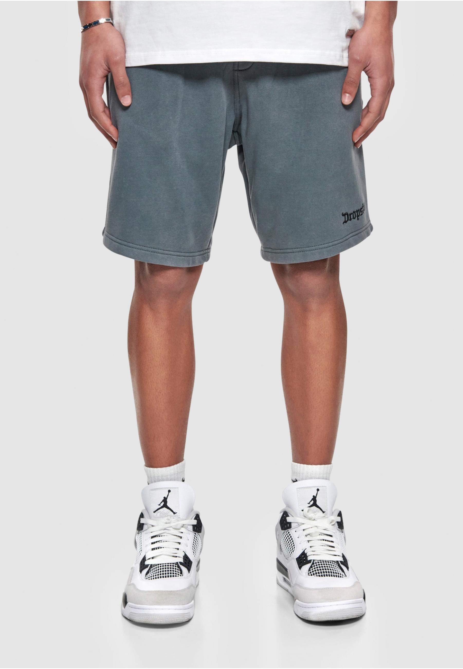 Dropsize Sweatshorts »Dropsize Herren Dropsize Heavy Embo Sweatshorts«, (1 tlg.)