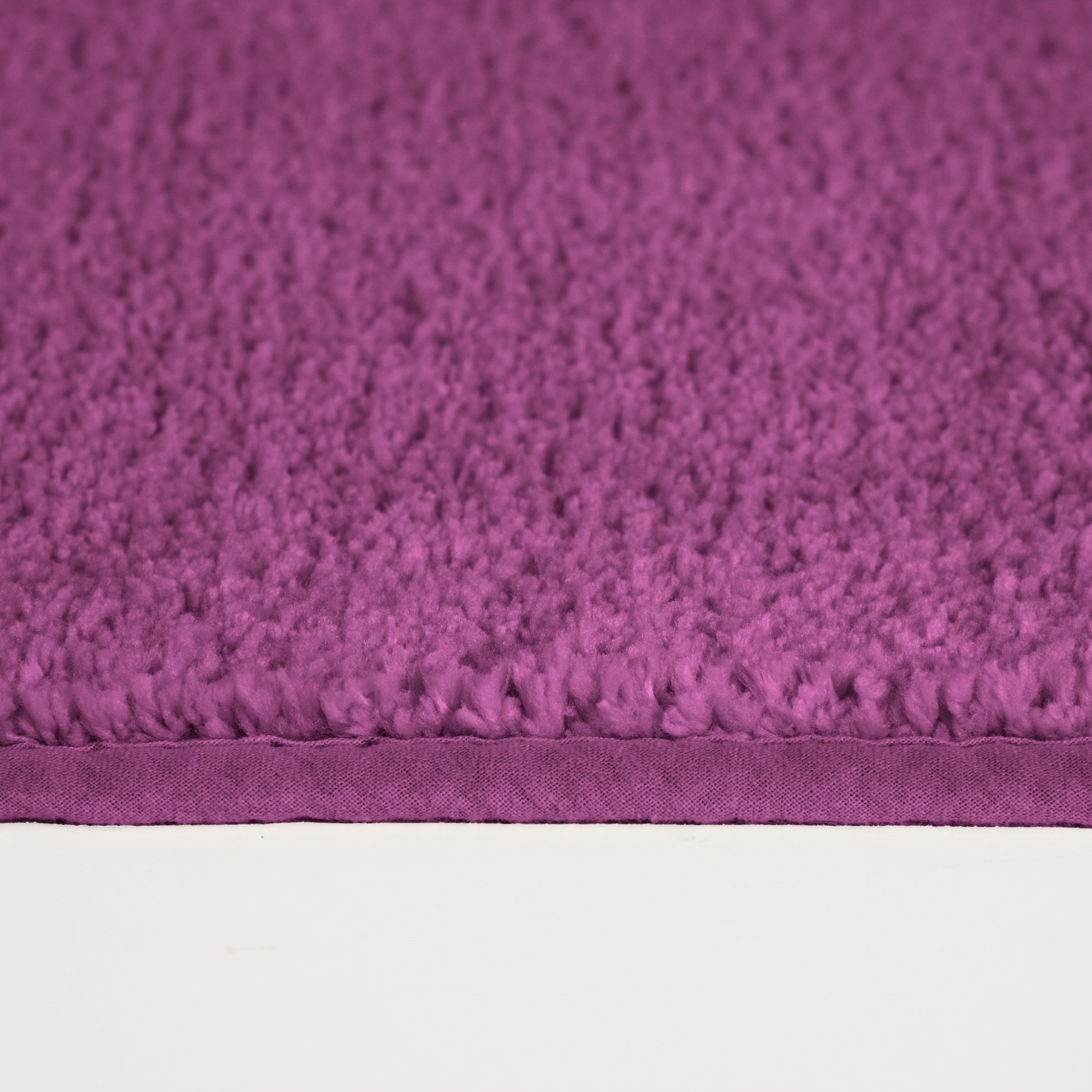 my home Badematte »Vanessa, Badvorleger, Badezimmer Teppich«, rutschhemmend beschichtet, schnell trocknend-fußbodenheizungsgeeignet-strapazierfähig, Badteppich, weiche Haptik, unifarben