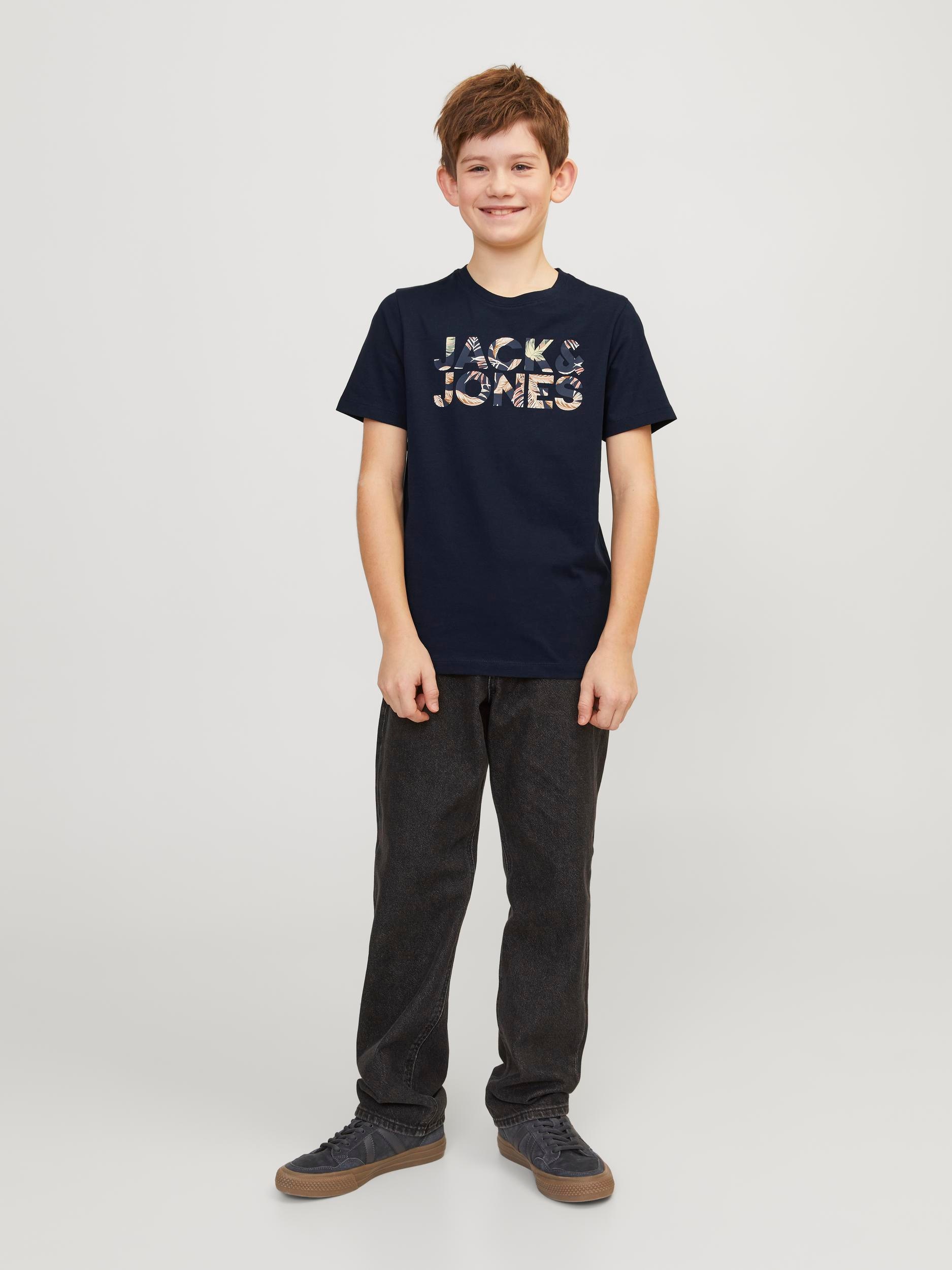 LOGO & | JNR« online CORP Kurzarmshirt Jones SS »JJEJEFF BAUR kaufen Junior TEE Jack SN O-NECK