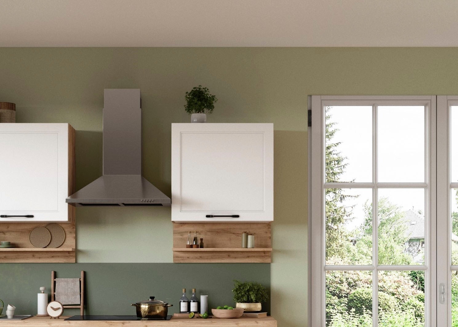 KOCHSTATION Hängeschrank »KS-Lana«, Breite 60 cm