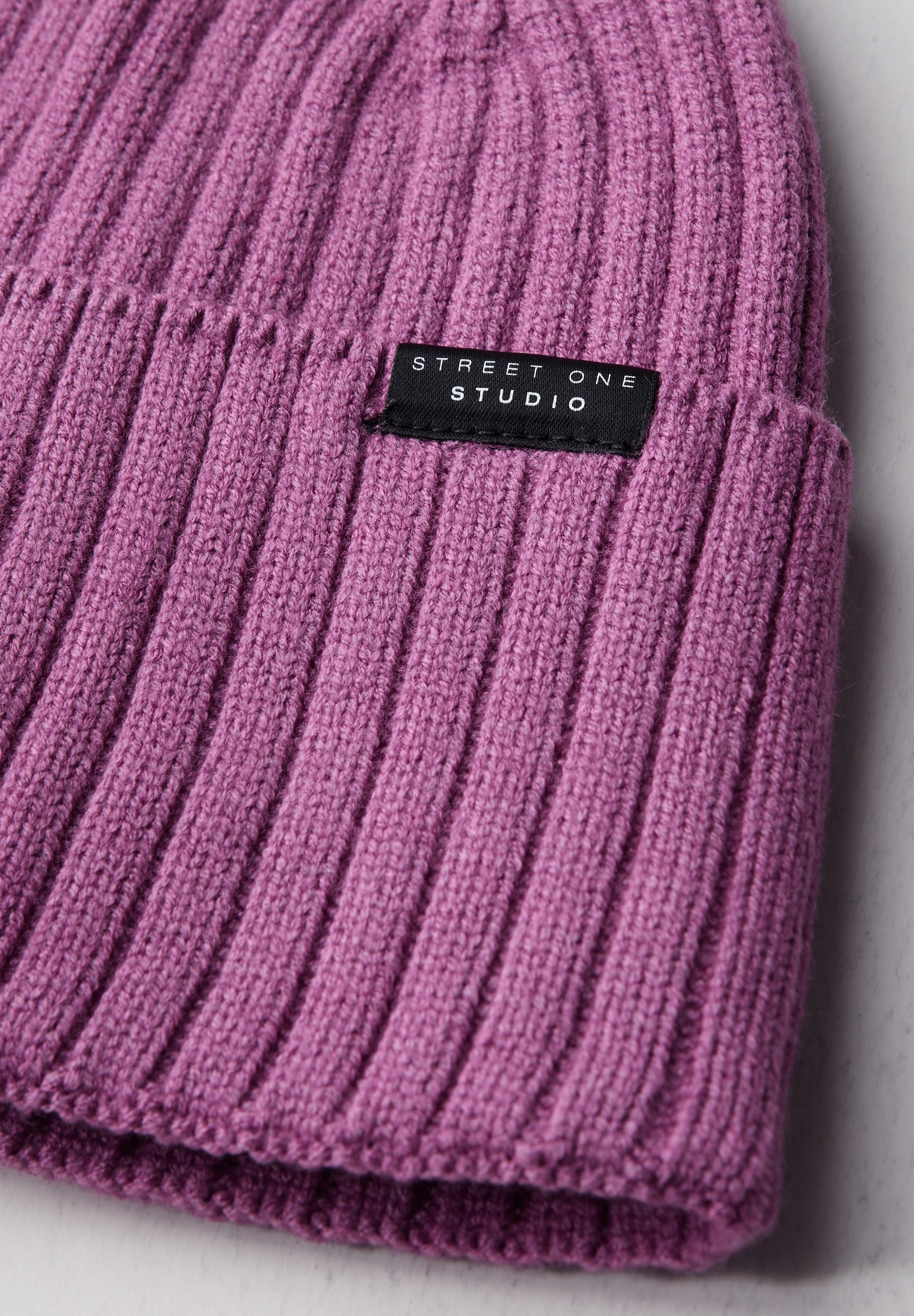 Thumbnail - STREET ONE STUDIO Strickmütze aus softem Materialmix