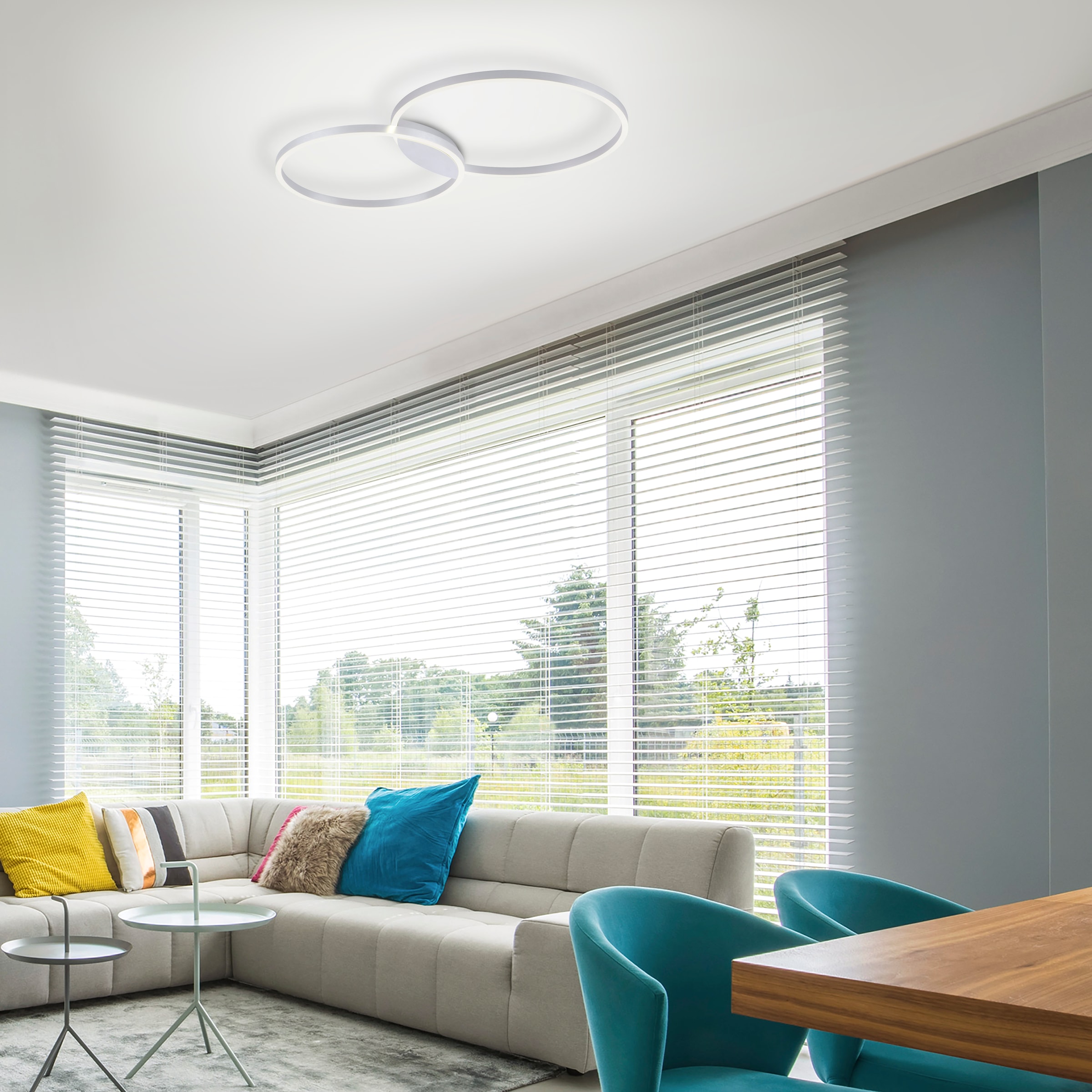 Neuhaus Q SMART HOME LIGHTS LED Deckenleuchte »Q-KATE« LED-Board 1 Stk. warmweiß - kaltweiß