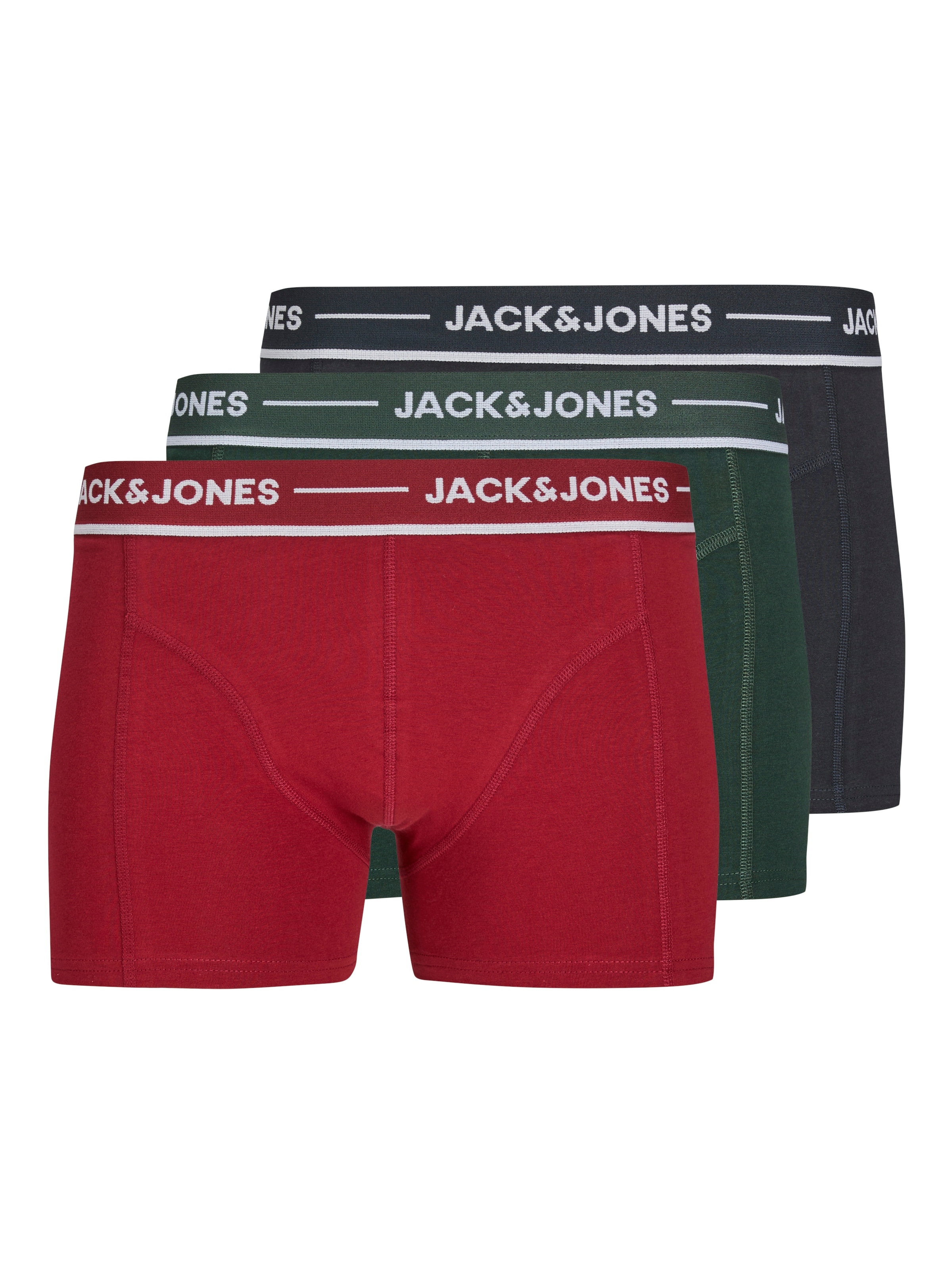 Jack & Jones Trunk "JACCLAUS SOLID TRUNKS 3 PACK SN", (Packung, 3 St.)