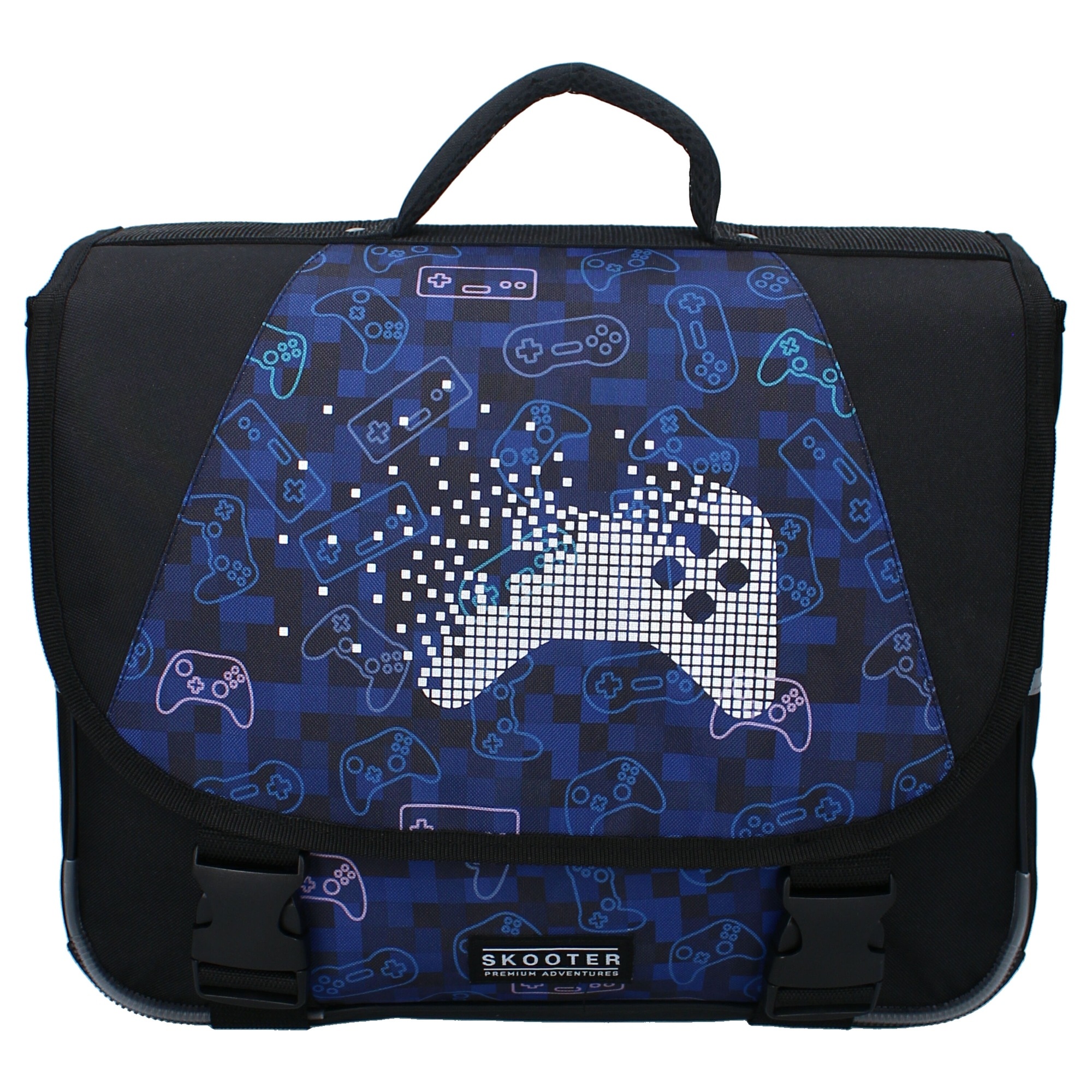 VADOBAG Kinder Cityrucksack "Skooter Winning Streak", blau, Kunstfaser, bedruckt, Rucksäcke, mit tollem Design