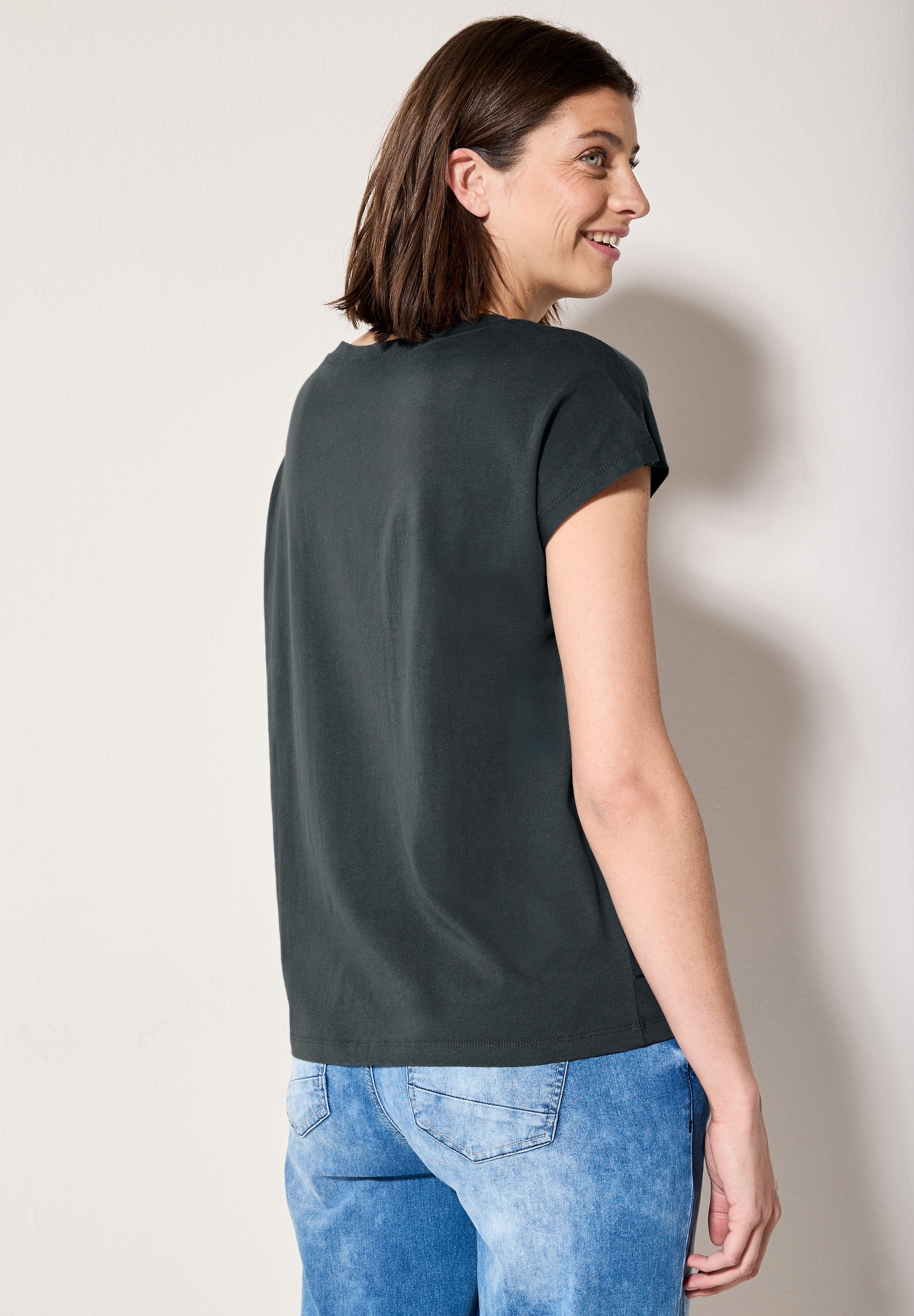 Cecil T-Shirt, mit Folien Print günstig online kaufen