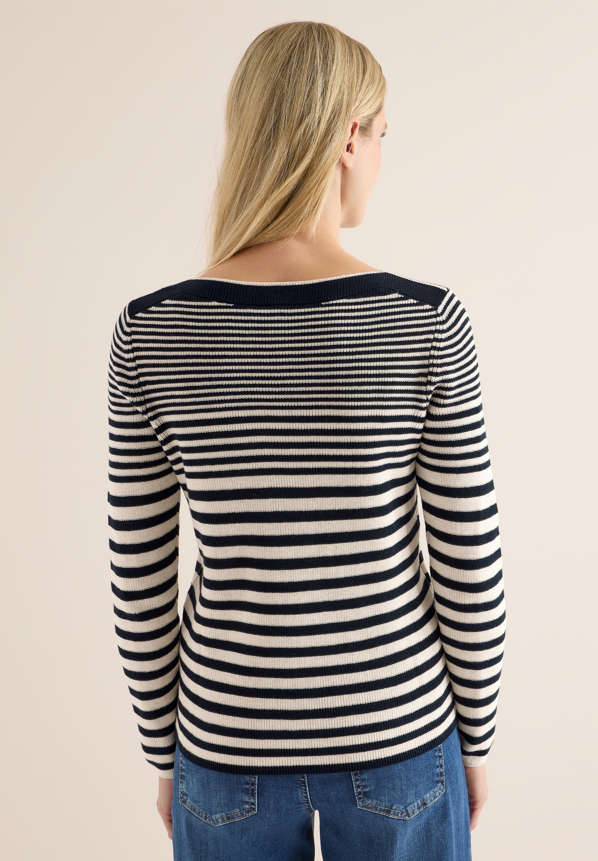 Cecil Strickpullover, aus reiner Baumwolle