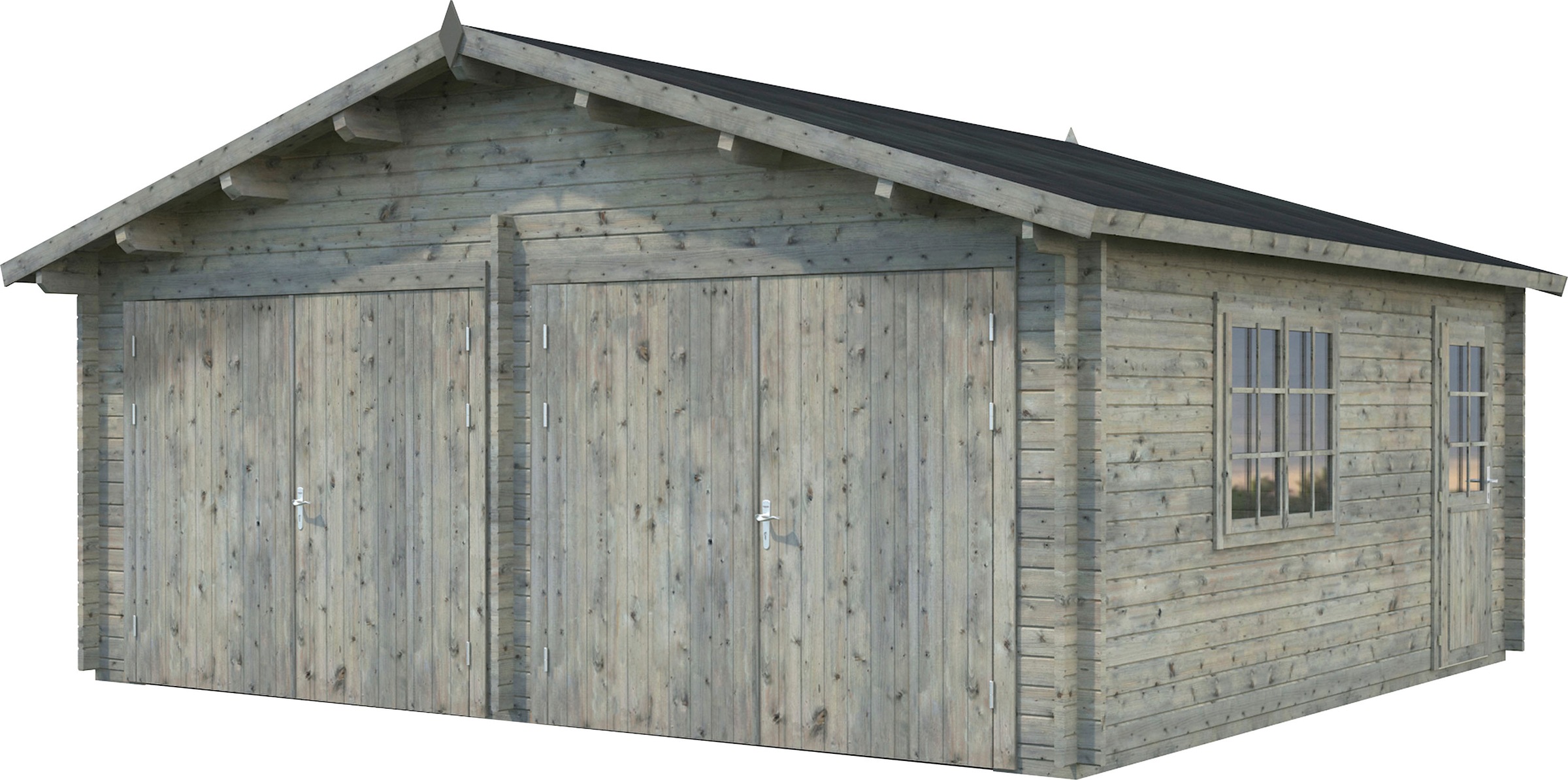 Palmako Garage »Roger« BxTxH: 629x565x310 cm s...