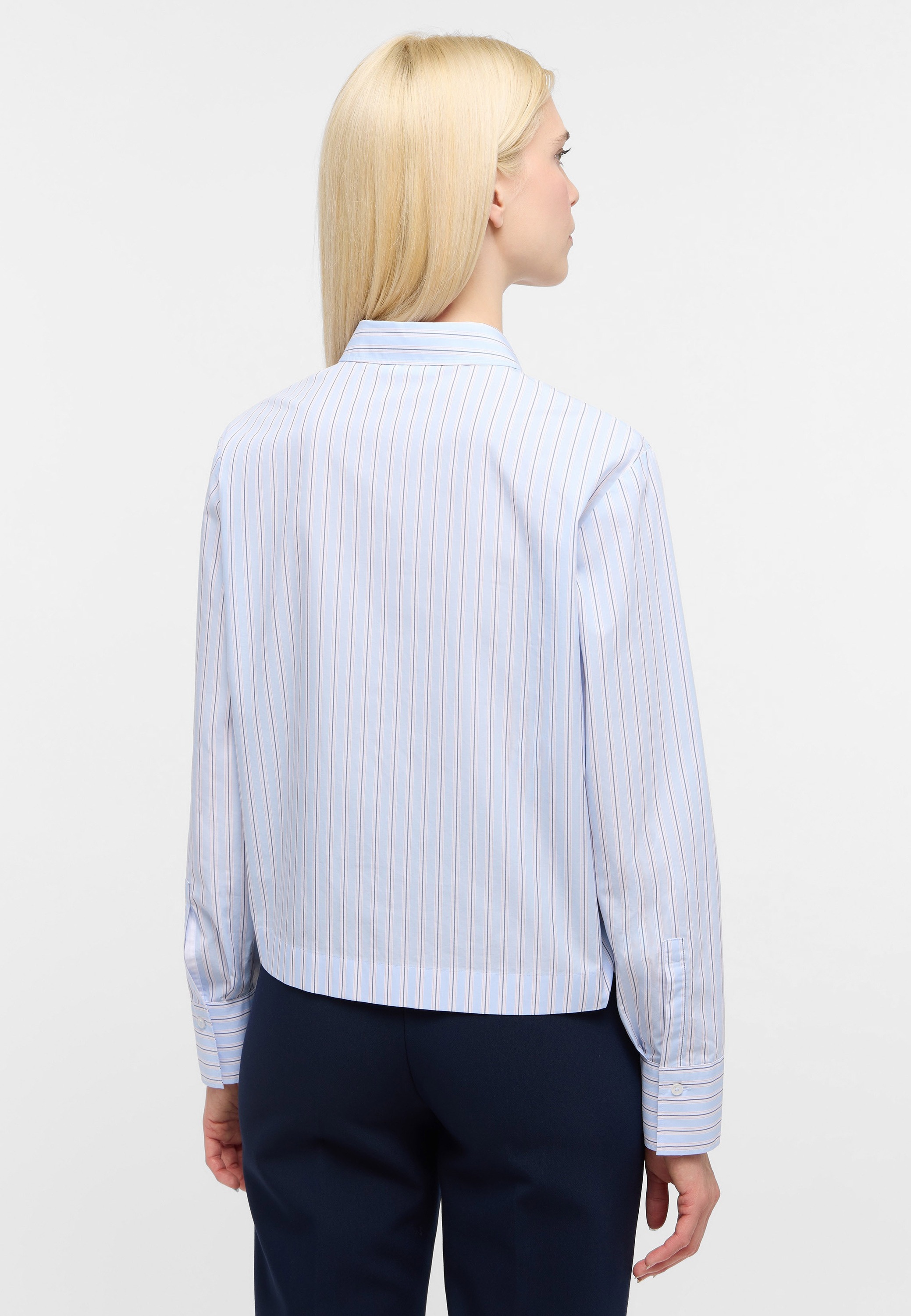 Eterna Hemdbluse »LOOSE FIT« EASY IRON (bügelleicht)