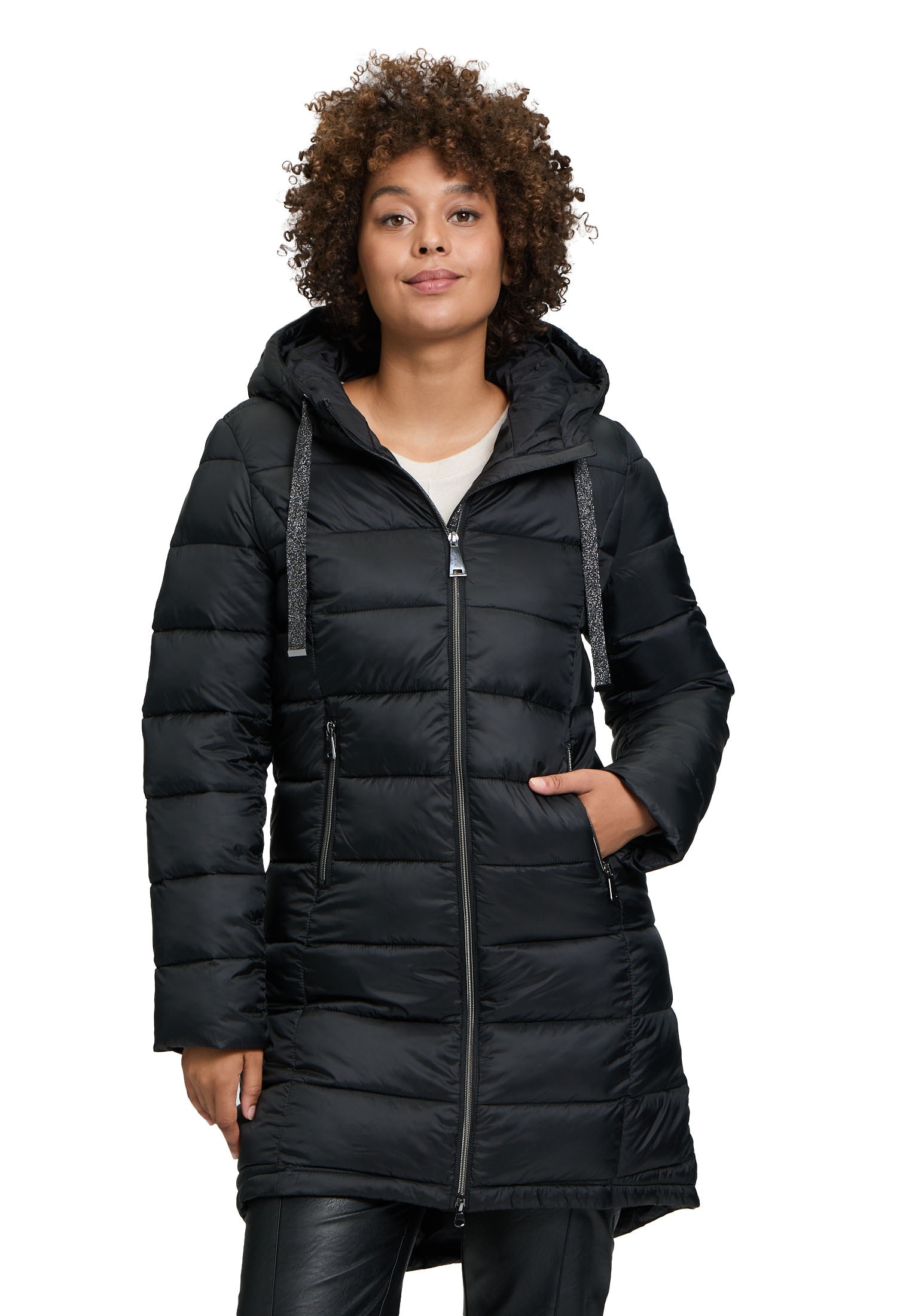 Outdoorjacke »Cartoon Outdoorjacke mit Kapuze«, mit Kapuze