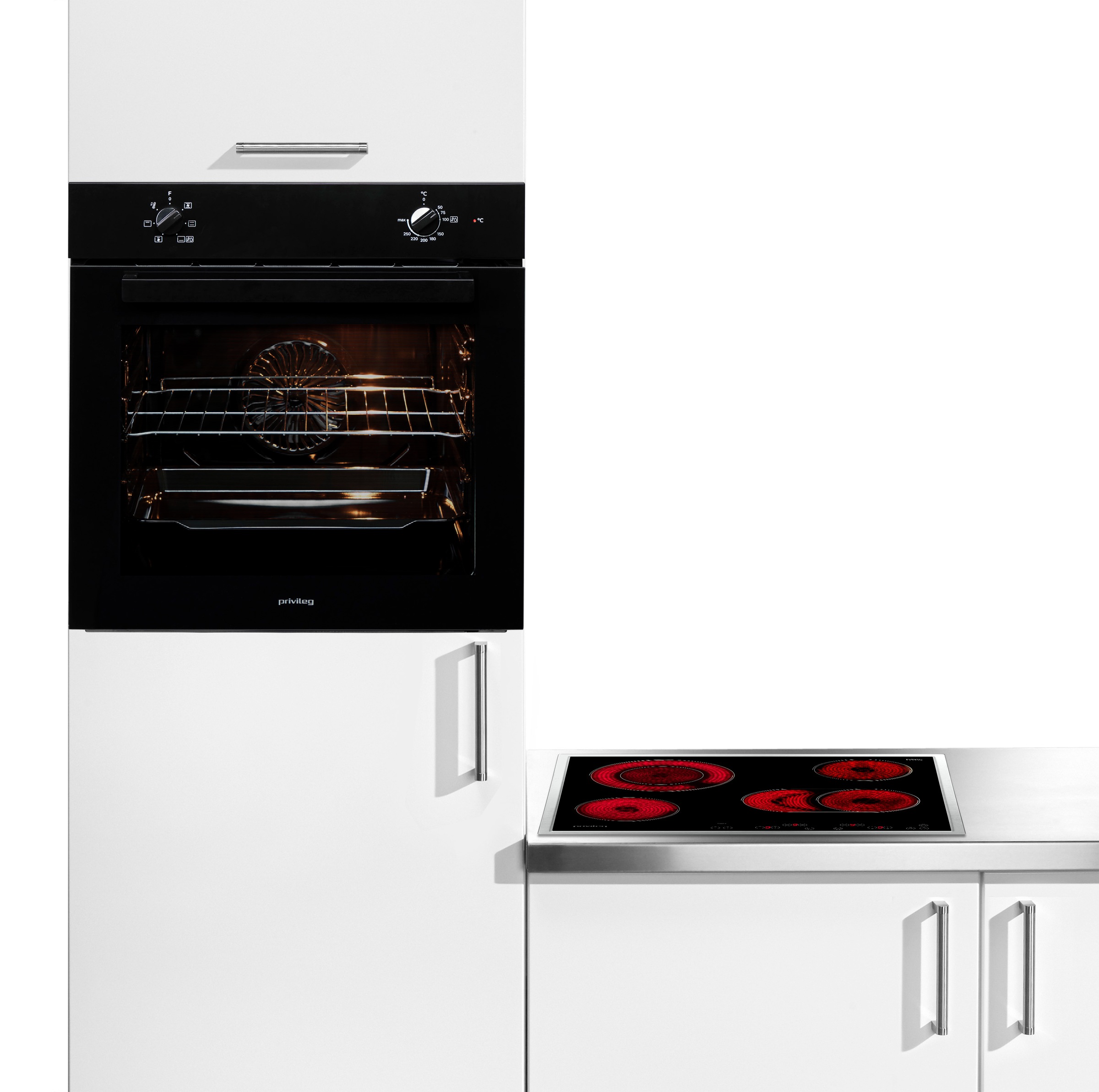 Privileg Backofen-Set »PBB52HR0K«, Hydrolyse