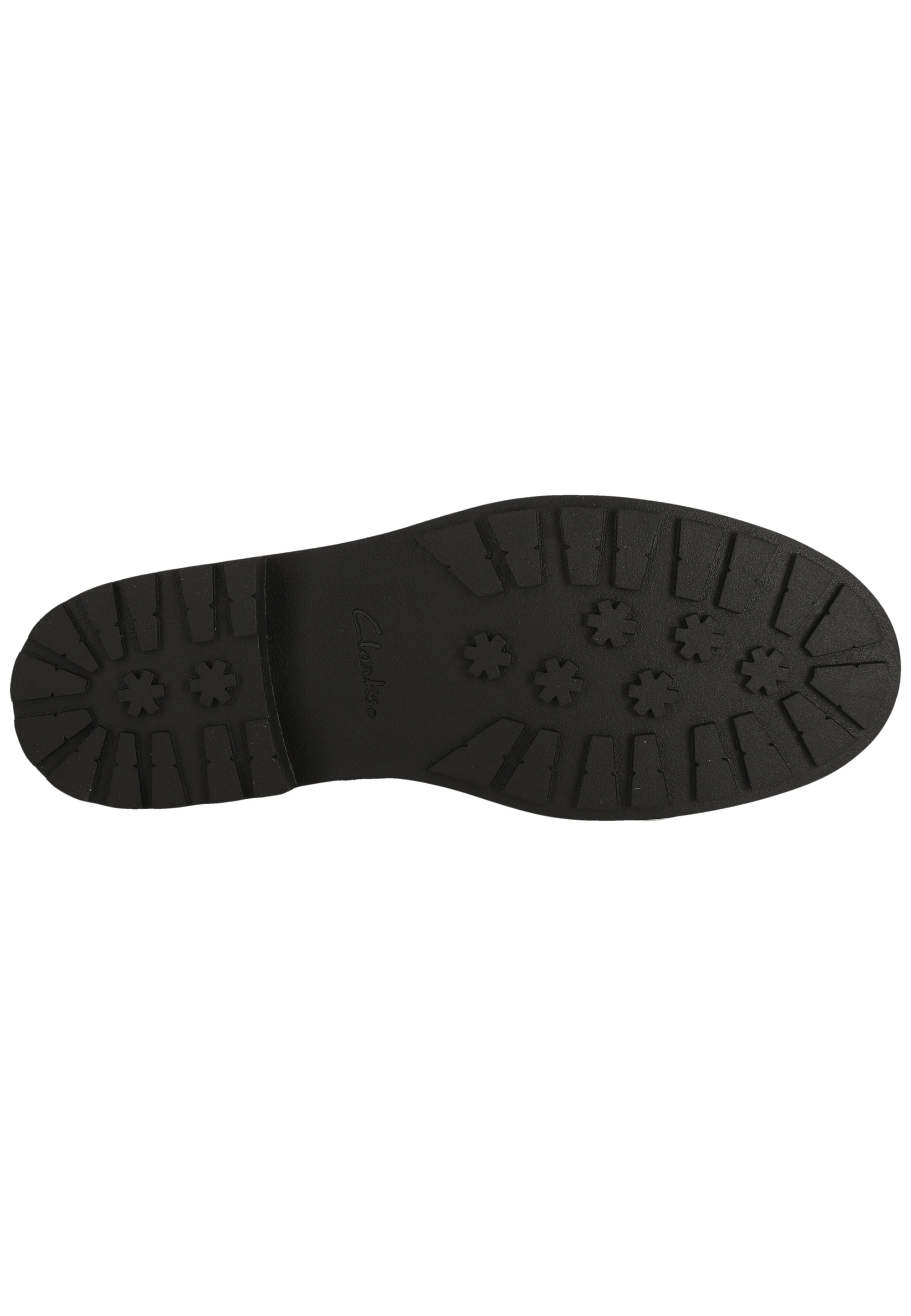 Clarks Schnürschuh »Orinoco2 Bay Black Leather«  mit stilvollen Schnallen