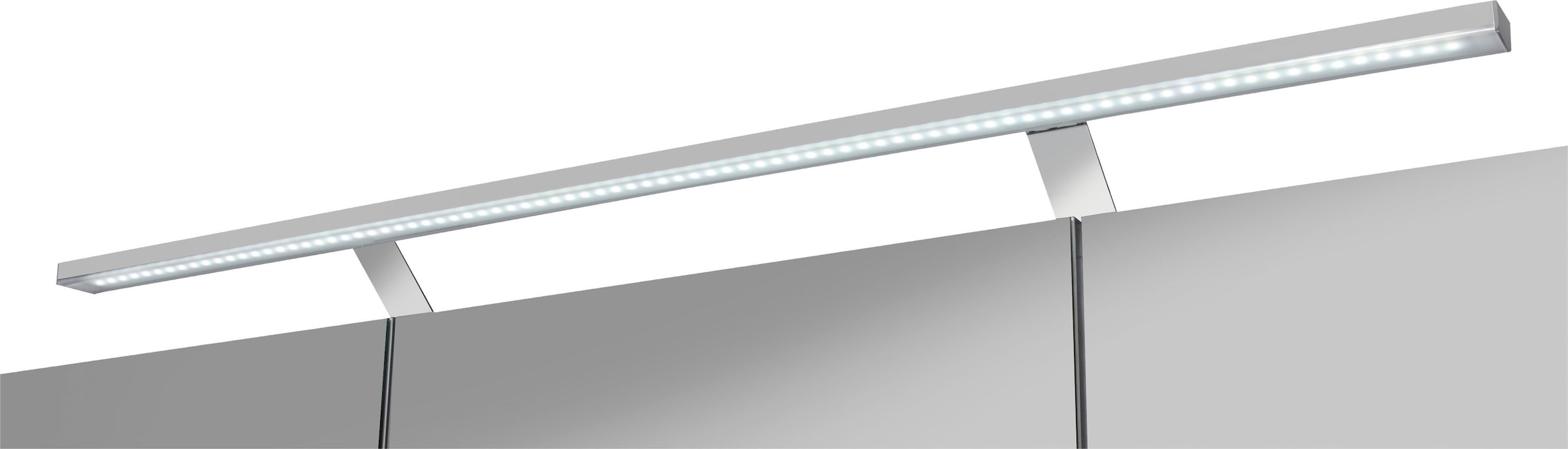 welltime Spiegelschrank »Torino«, 3-türig, bestellen BAUR Breite LED-Beleuchtung, | 120 Schalter-/Steckdosenbox cm