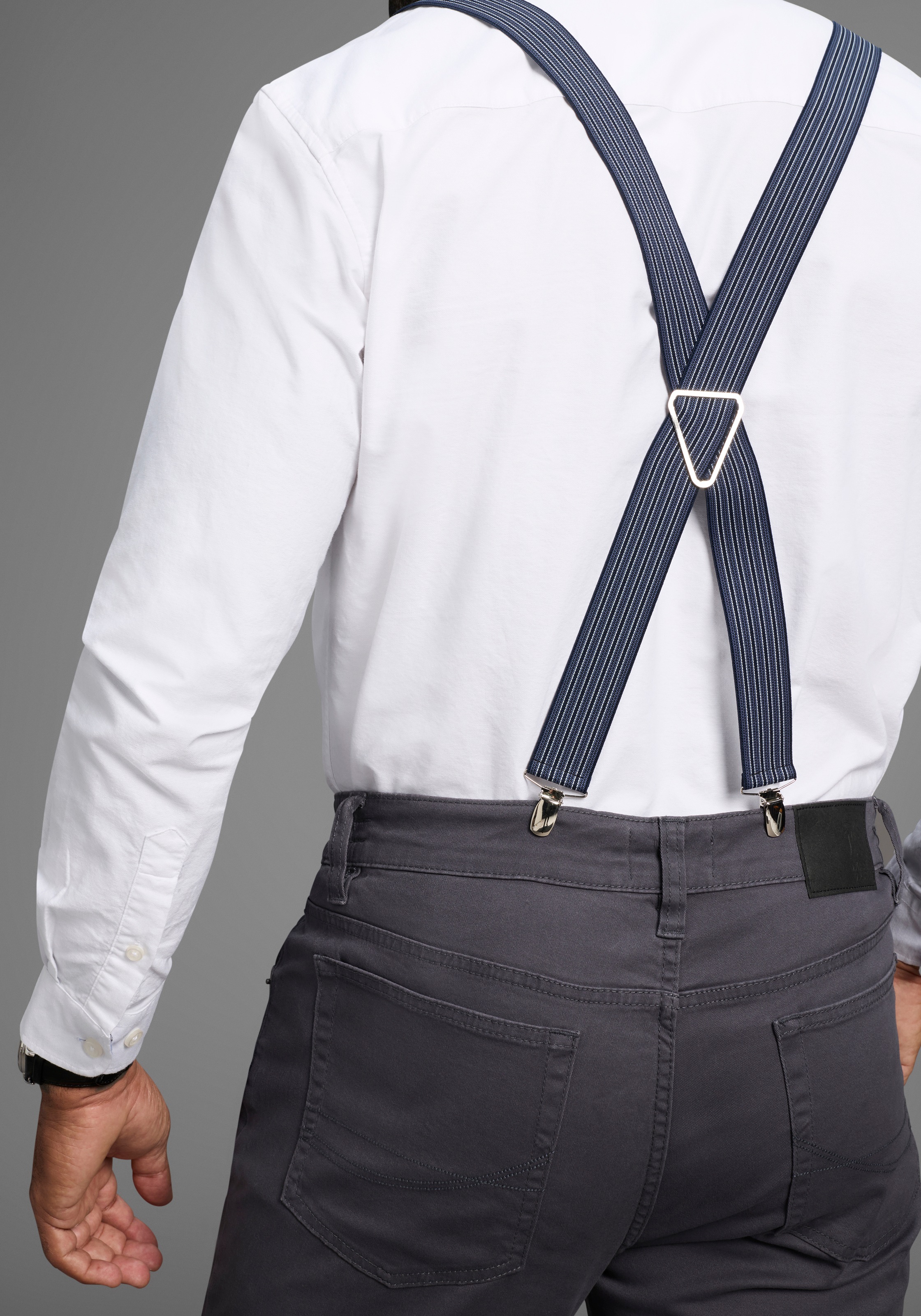 Mans World Hosenträger, in bequemer Breite & extra Länge bis 130cm - NEW - günstig online kaufen