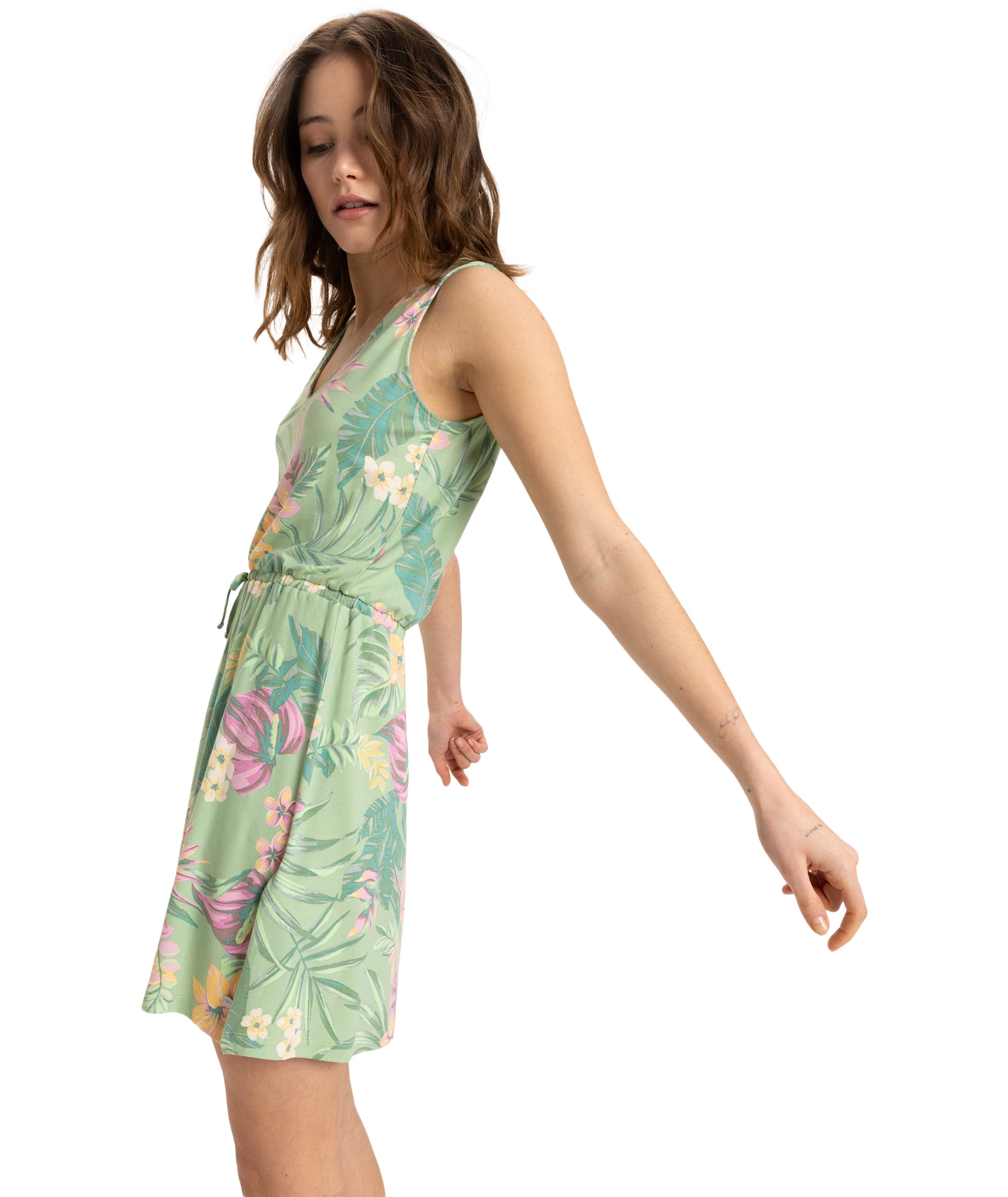 Roxy Jerseykleid »LOW TIDES DRESHORT SLEEVE PRINTED«