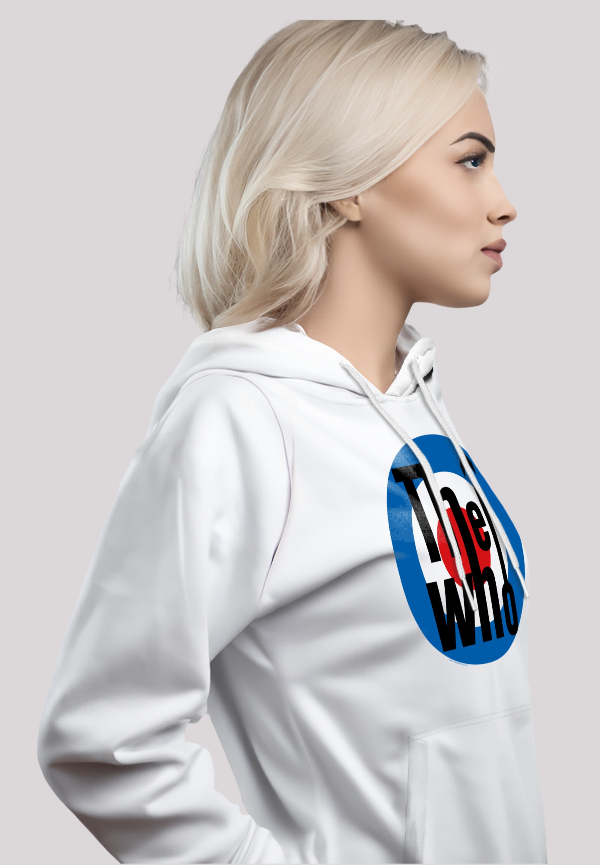 F4NT4STIC Kapuzenpullover »The Who Target Classic«, Premium Qualität