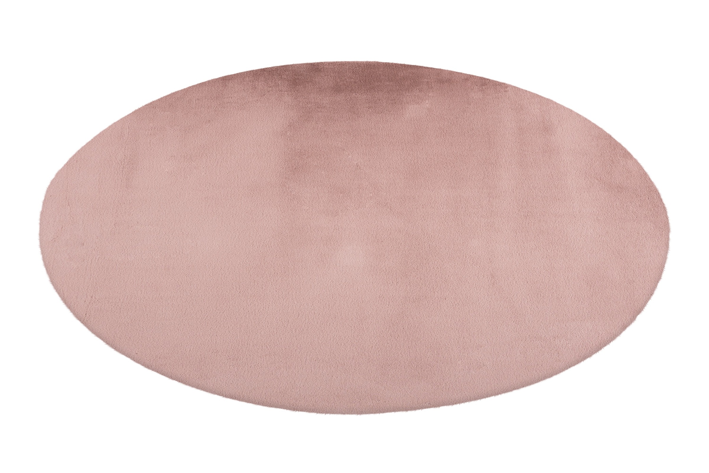 Teppich KAYOOM "Cross 425", pastellrosa, H:21mm Ø:160cm, Polyester, Teppiche, Teppich, Hochflor 2