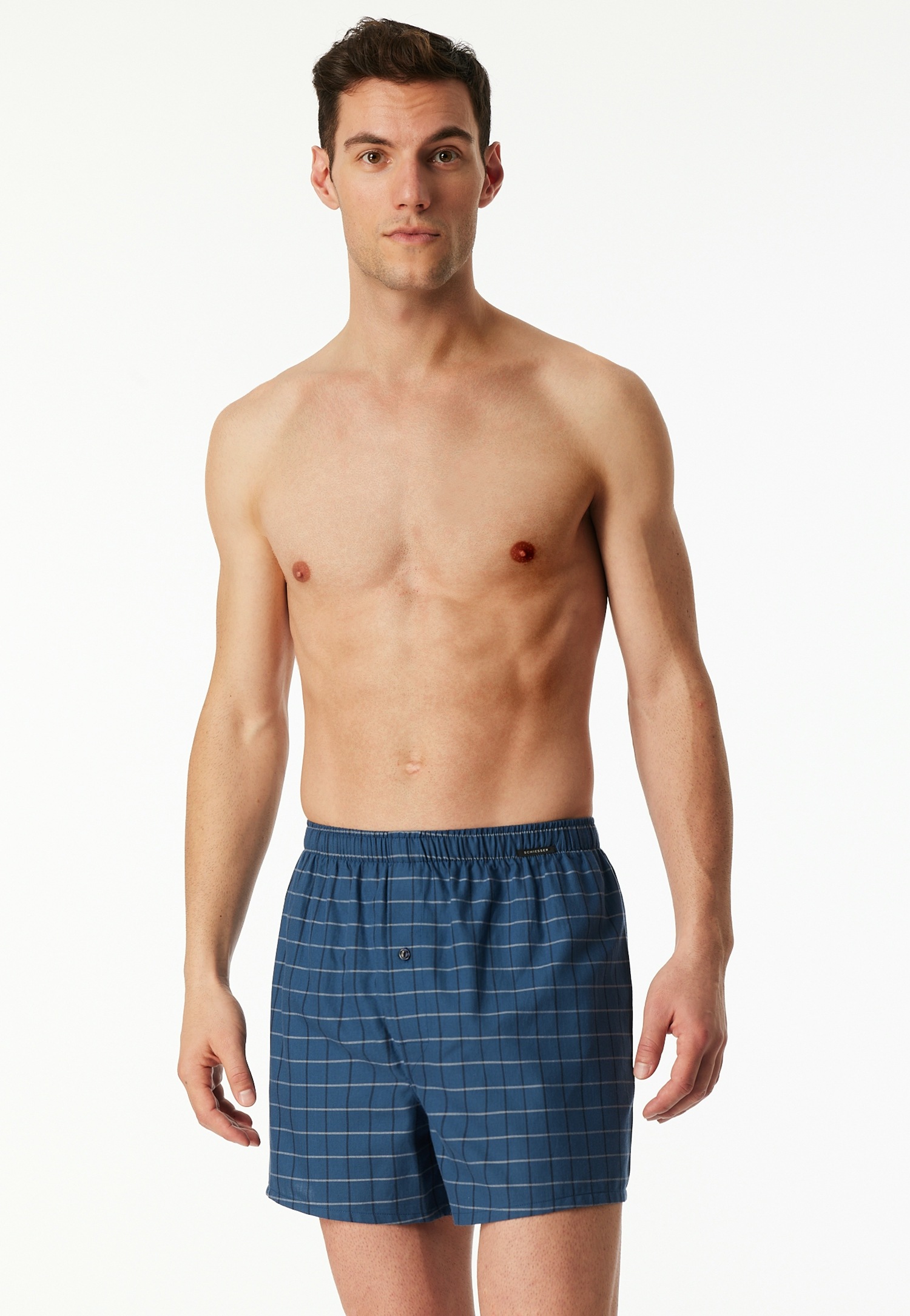 Schiesser Weiter Boxer "Boxershorts Multipacks", (2er Pack), mit Eingriff, günstig online kaufen