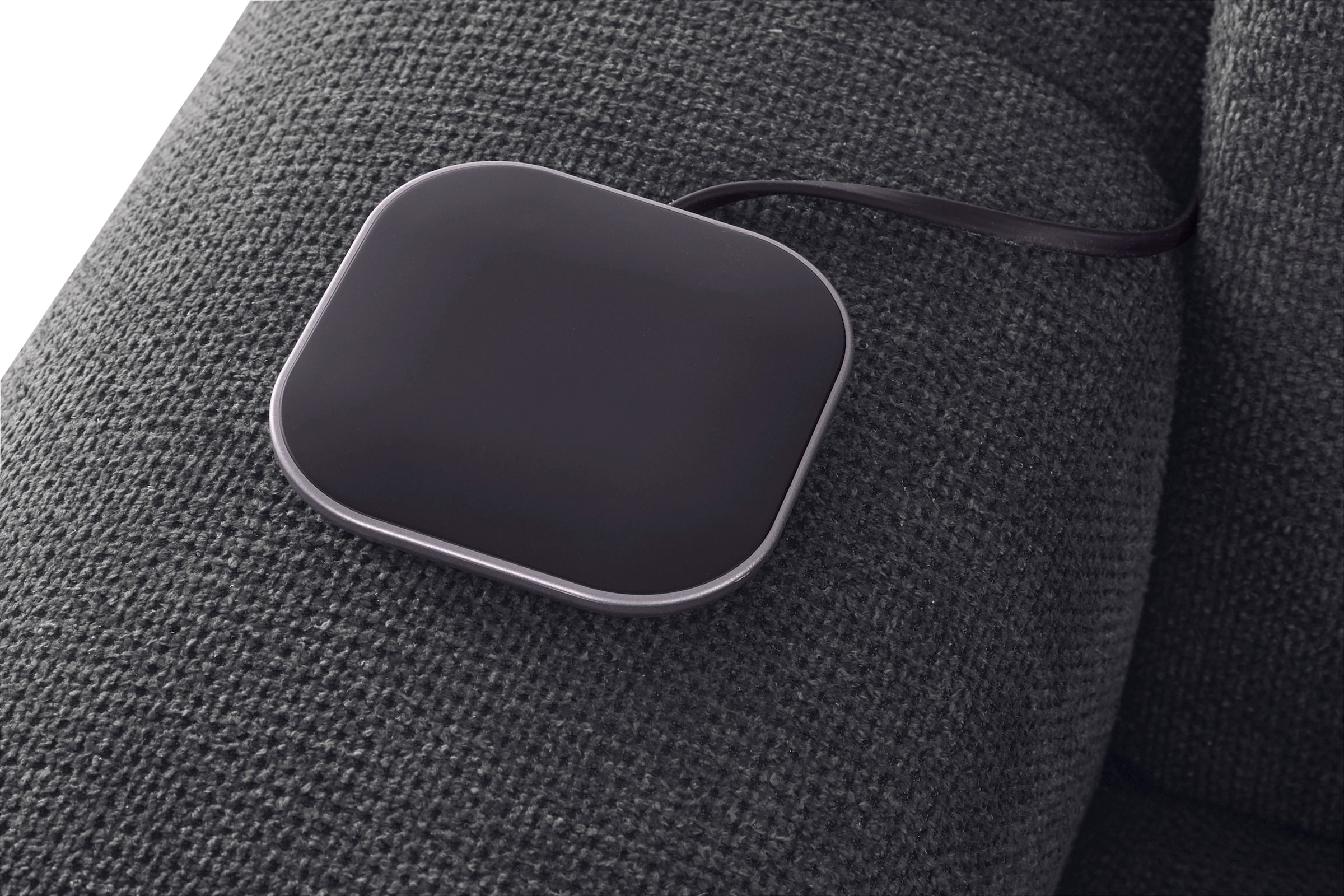 COTTA Ecksofa »Mia L-Form mit 3 Zierkissen«, wahlweise mit Bettfunktion, Bettkasten, Beleuchtung & Wireless-Charger