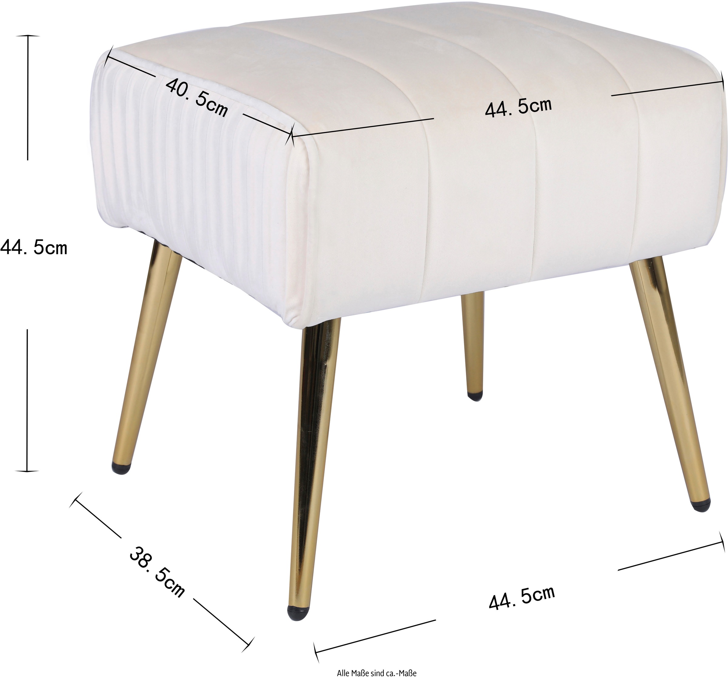 INOSIGN Loungesessel »ARROLL mit Hocker«, Cocktailsessel, Relaxsessel, Einzelsessel und Hocker bequem gepolstert