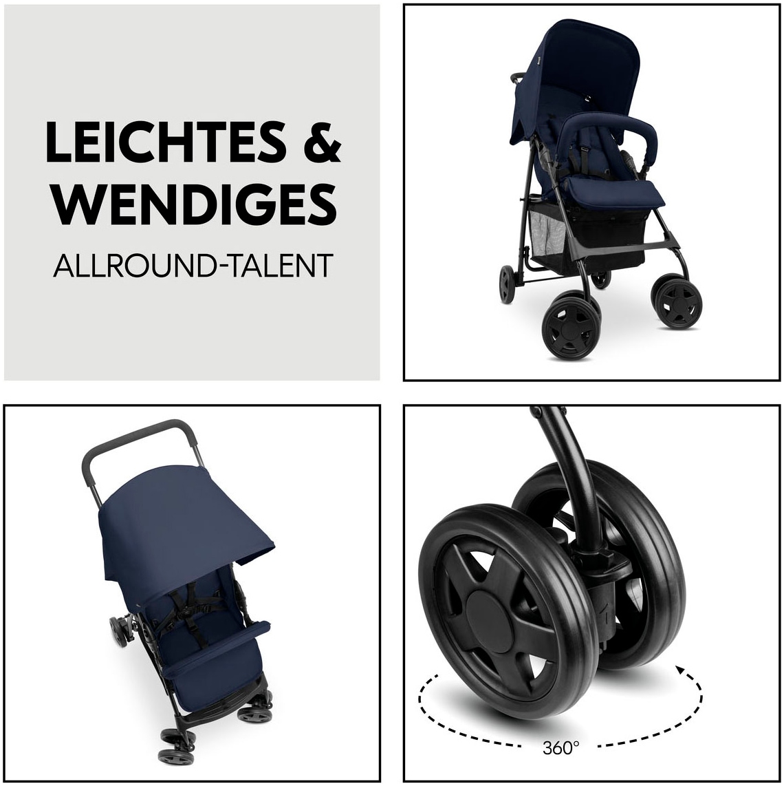 Hauck Kinder-Buggy »Sport«, 15 kg