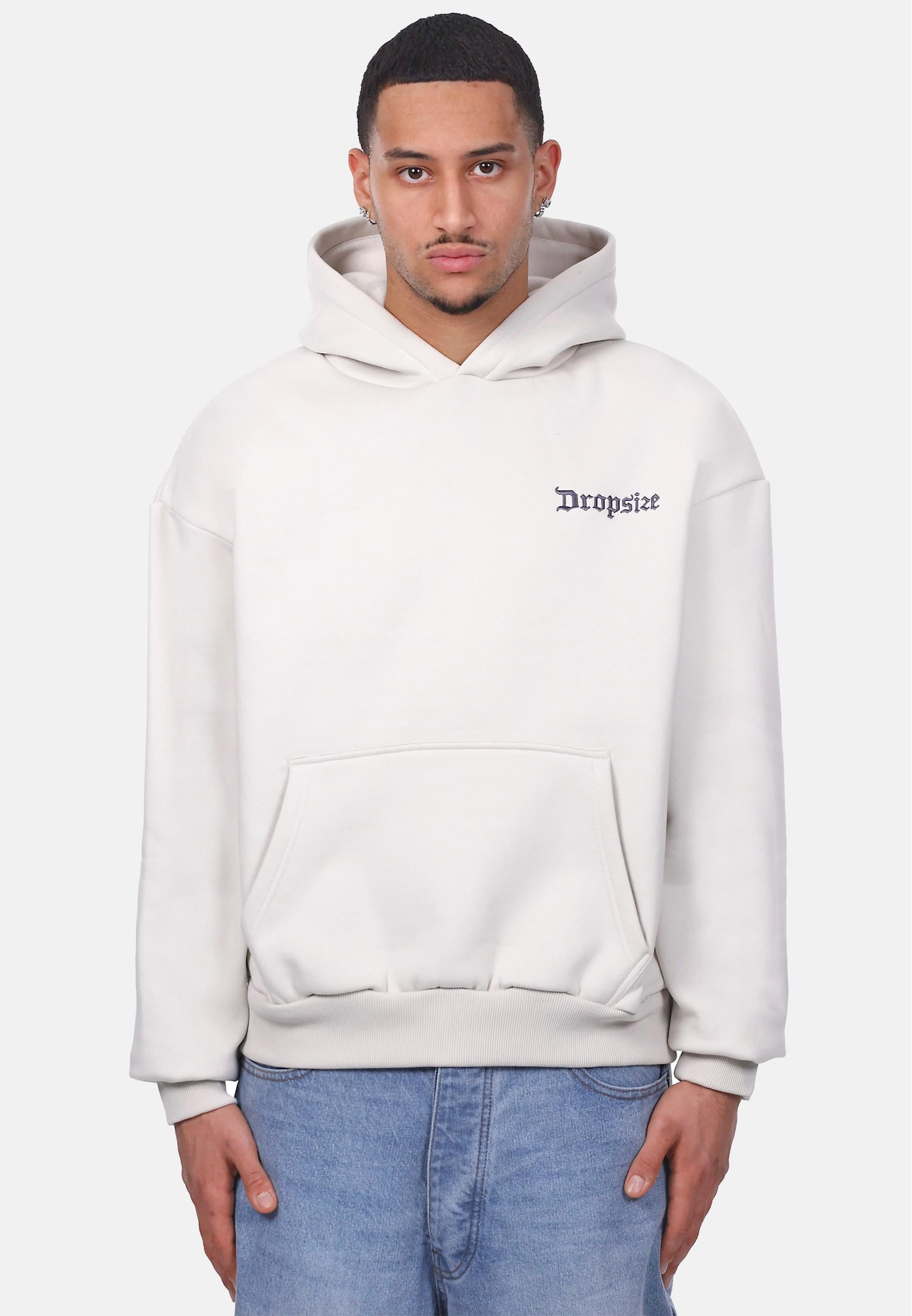 Dropsize Kapuzensweatshirt »Dropsize HEAVY OVERSIZE CREWLOVE HOODIE«, (1 tlg.)