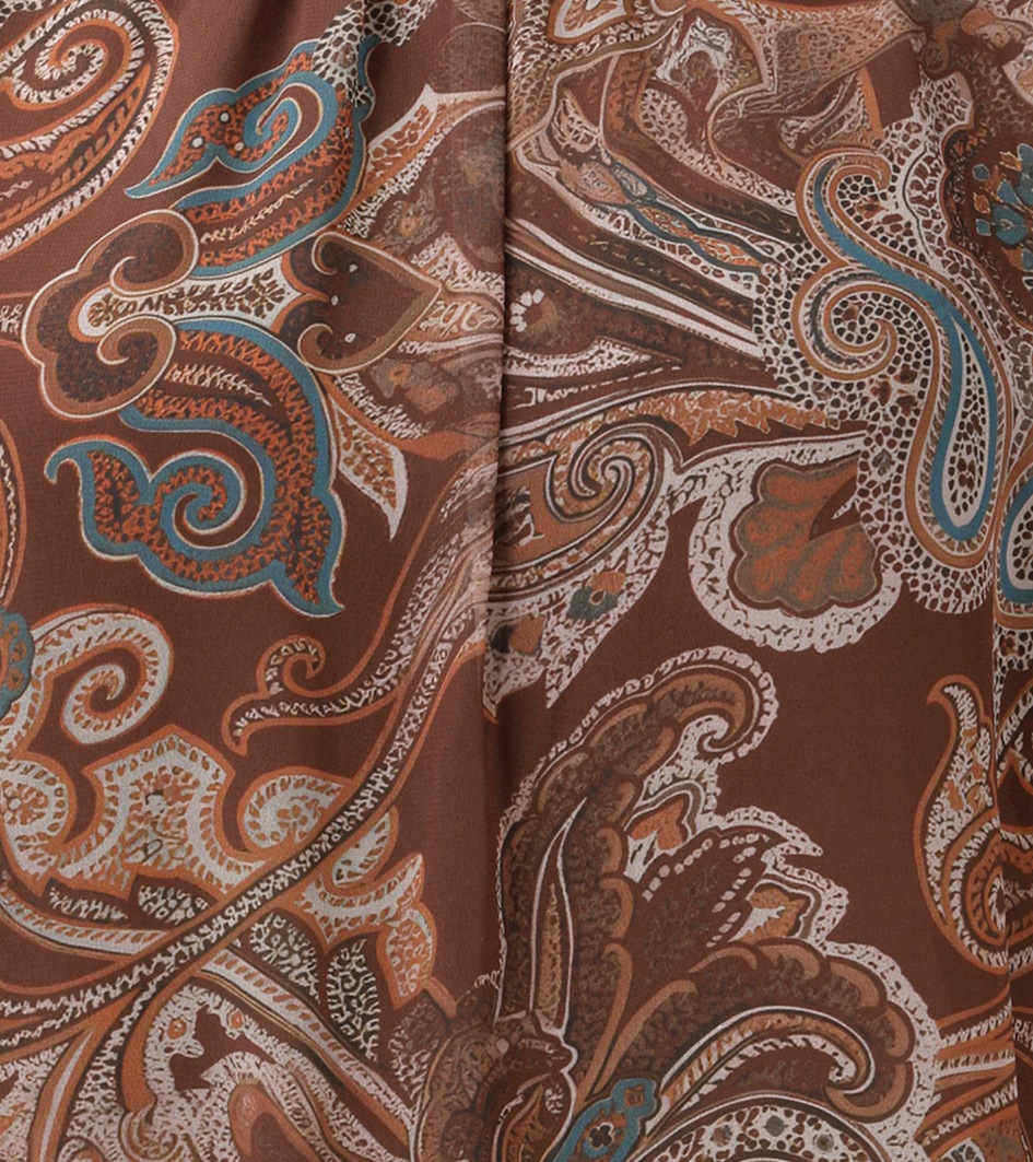 Aniston CASUAL Schlupfbluse mit farbharmonischem Paisley-Muster - NEUE KOLLEKTION