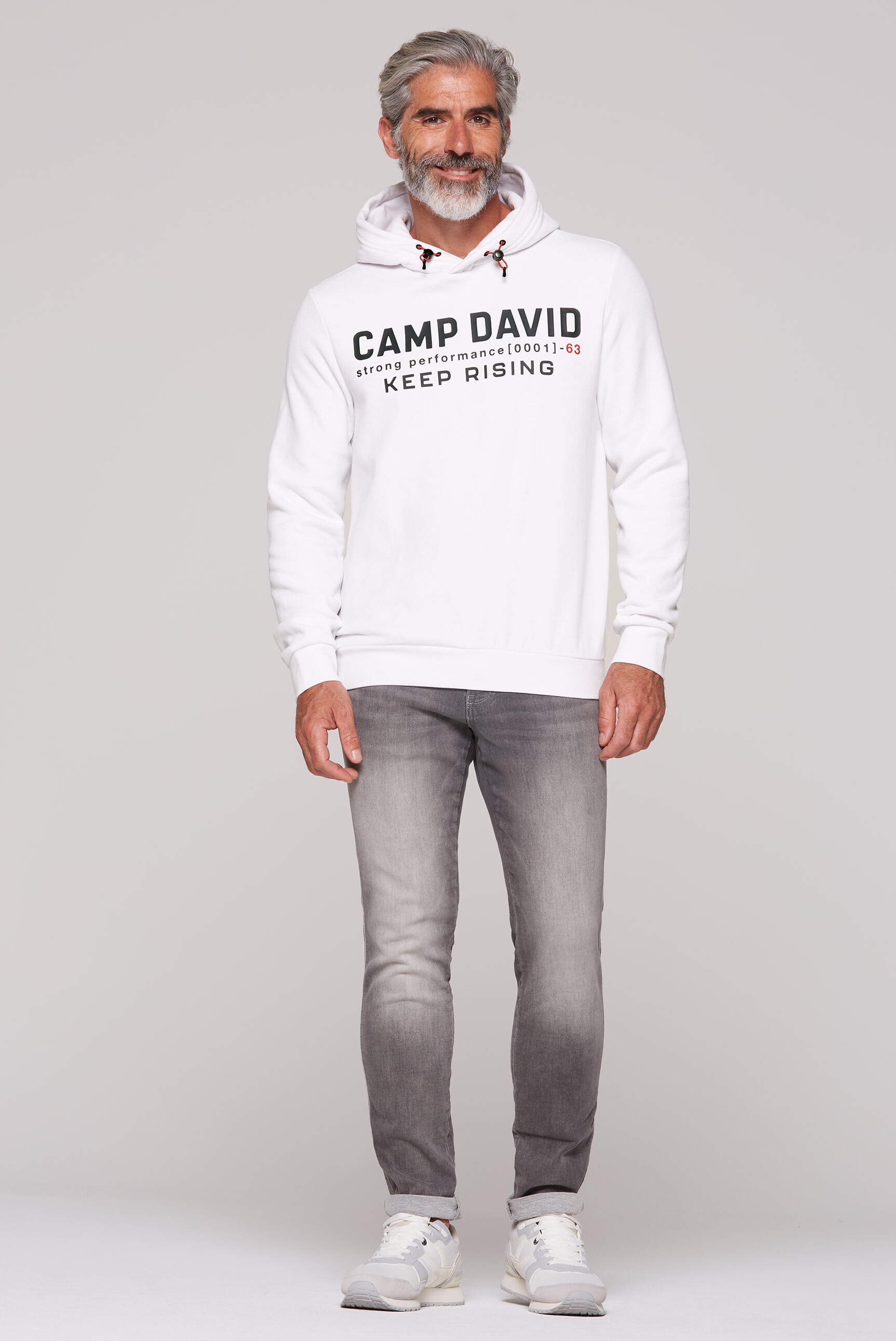 CAMP DAVID Kapuzensweatshirt, mit weicher Innenseite