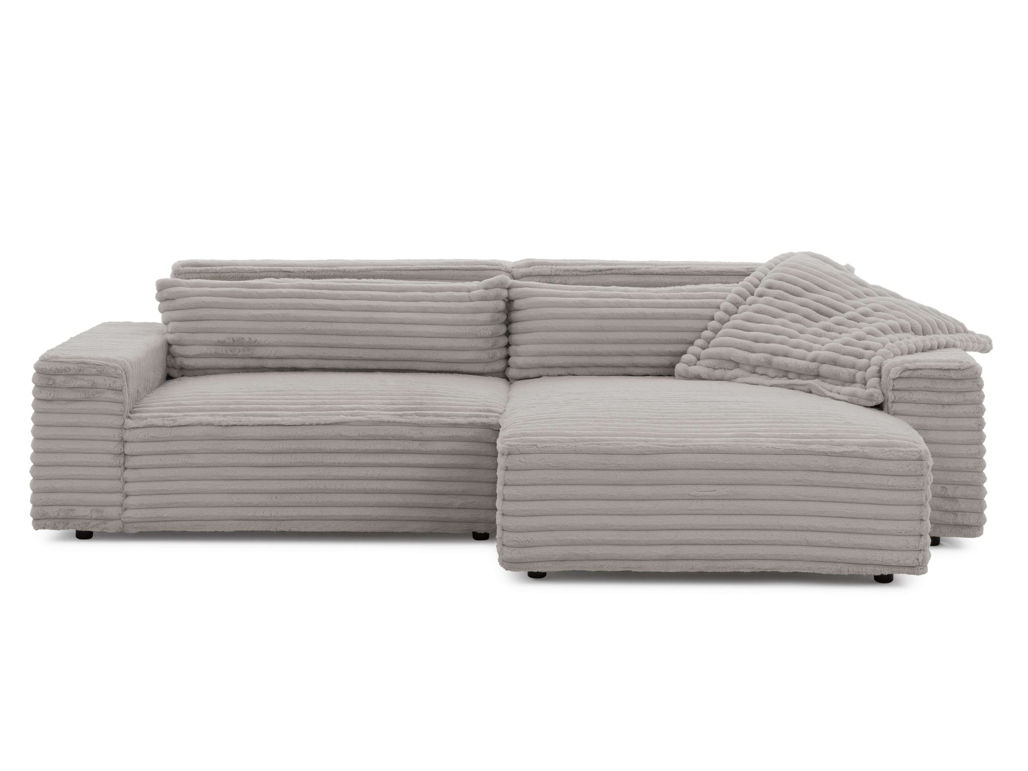 OTTO home Ecksofa "KINLEE Design-Sofa mit Recamiere rechts/links, Maße B/T/ günstig online kaufen