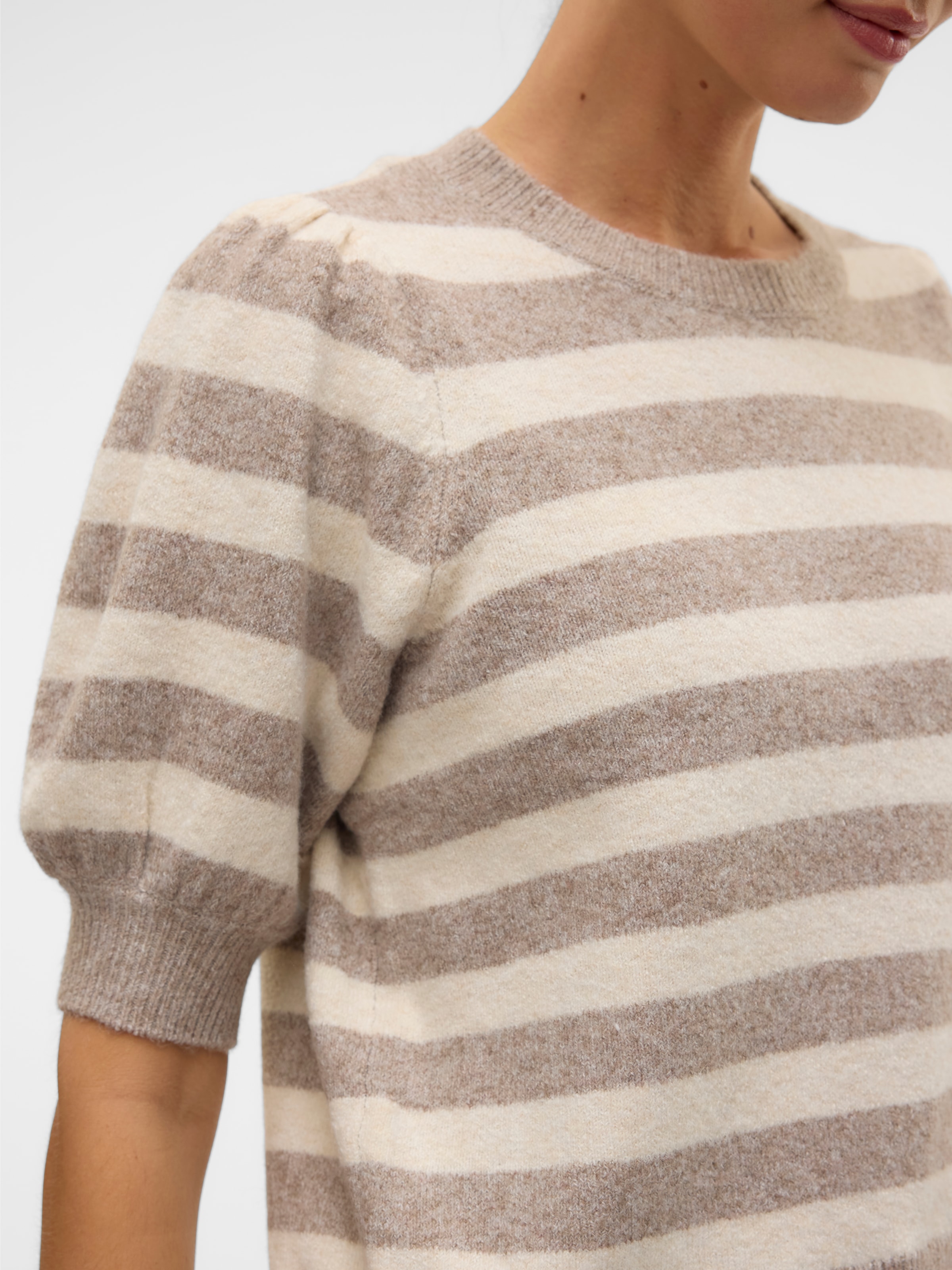 Vero Moda Kurzarmpullover »VMDOFFY 2/4 O-NECK PULLOVER GA NOOS«