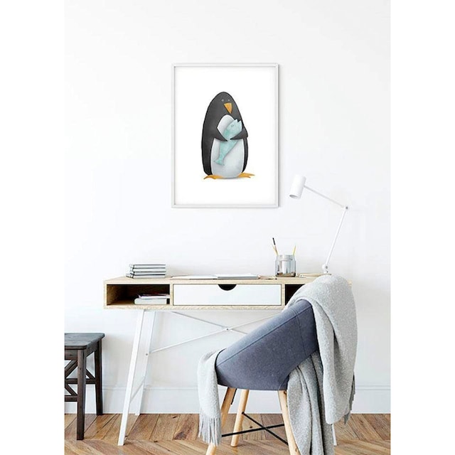 Komar Poster »Cute Animal Penguin«, Tiere, (1 St.), Kinderzimmer,  Schlafzimmer, Wohnzimmer | BAUR