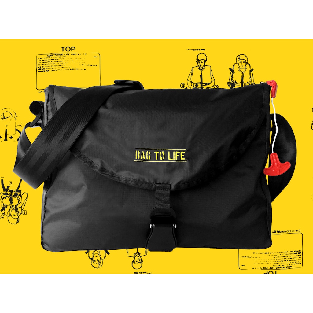 Bag to Life Messenger Bag »Inside Out Bag«