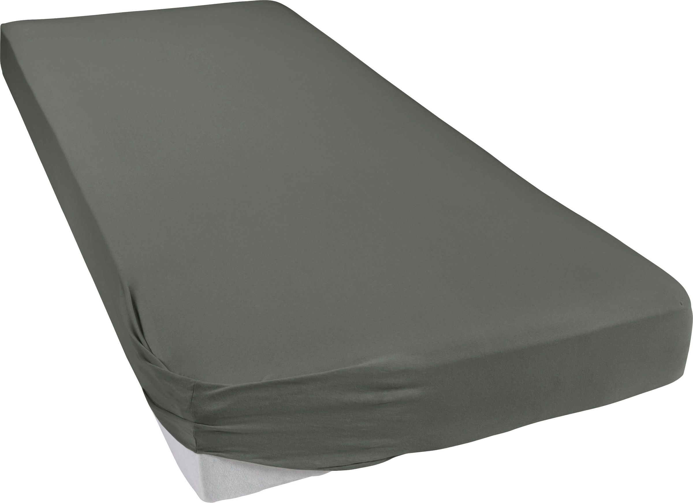 bellana Spannbettlaken "bellana Aqua mit Elasthan, 160 g/m²" Spannbetttuch für Matratzen bis 35cm Höhe, bügelfrei, faltenfrei
