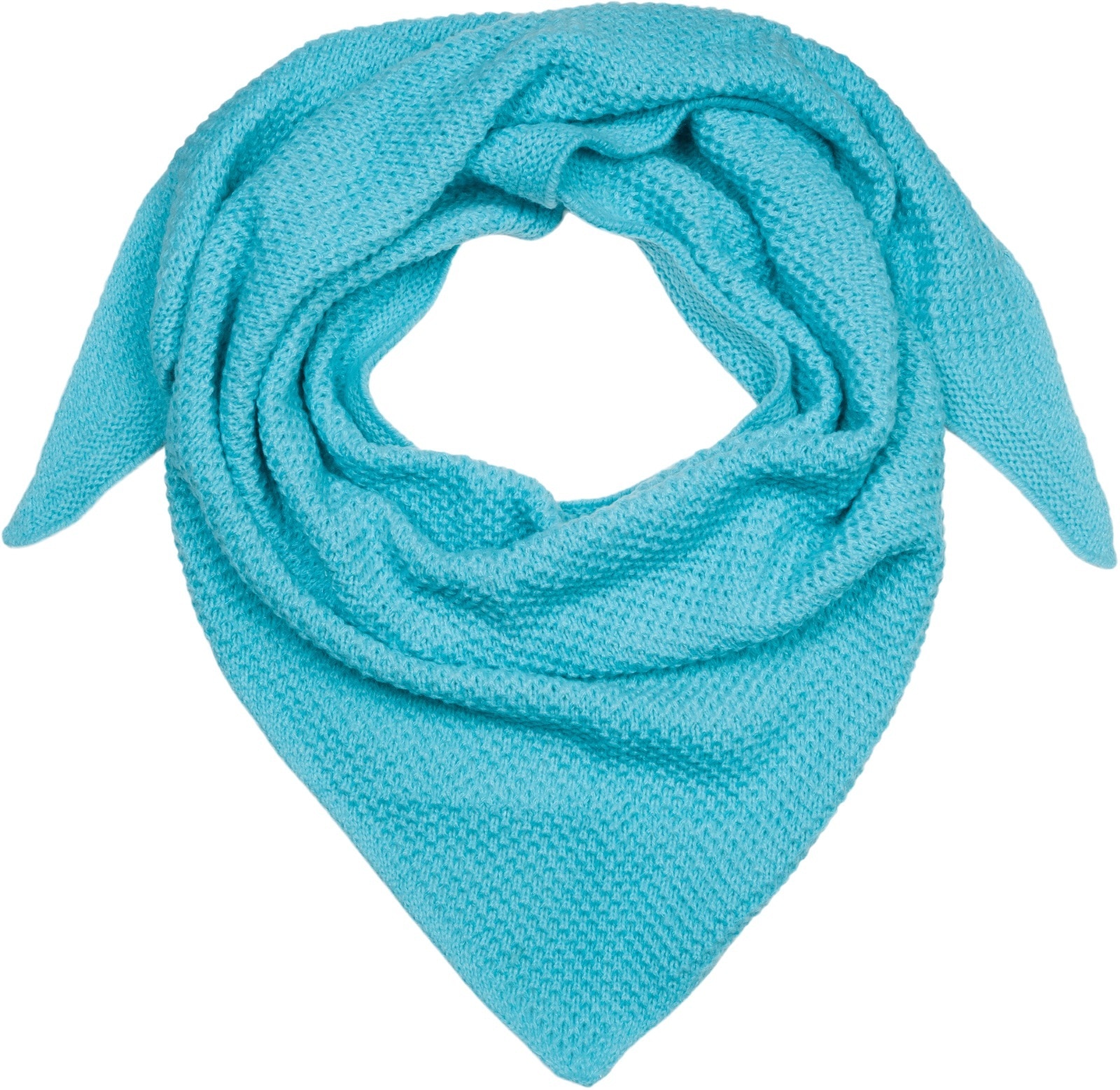 styleBREAKER Strickschal "Strick Dreiecktuch Reiskorn Strickmuster" 1 Stk.