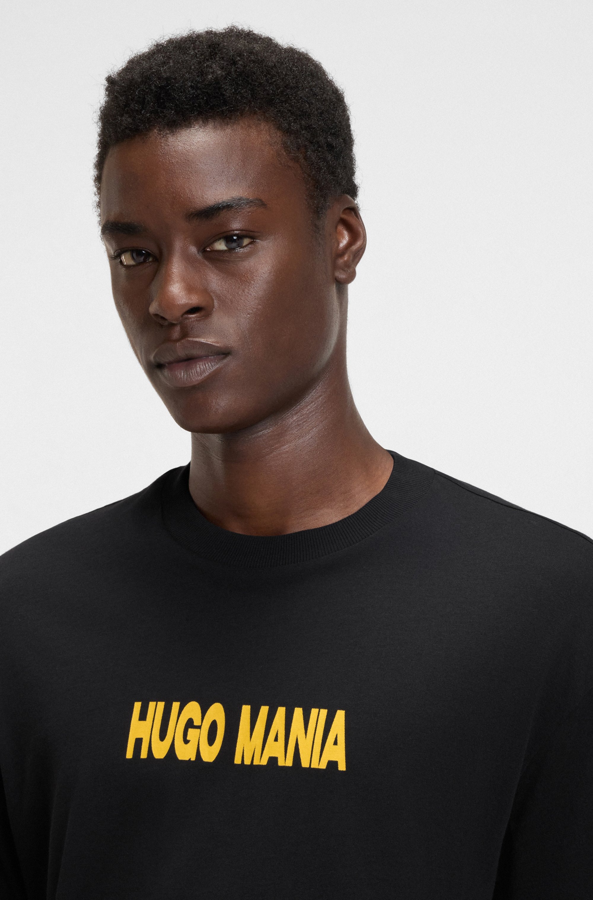 HUGO Blue T-Shirt "Nedix" günstig online kaufen