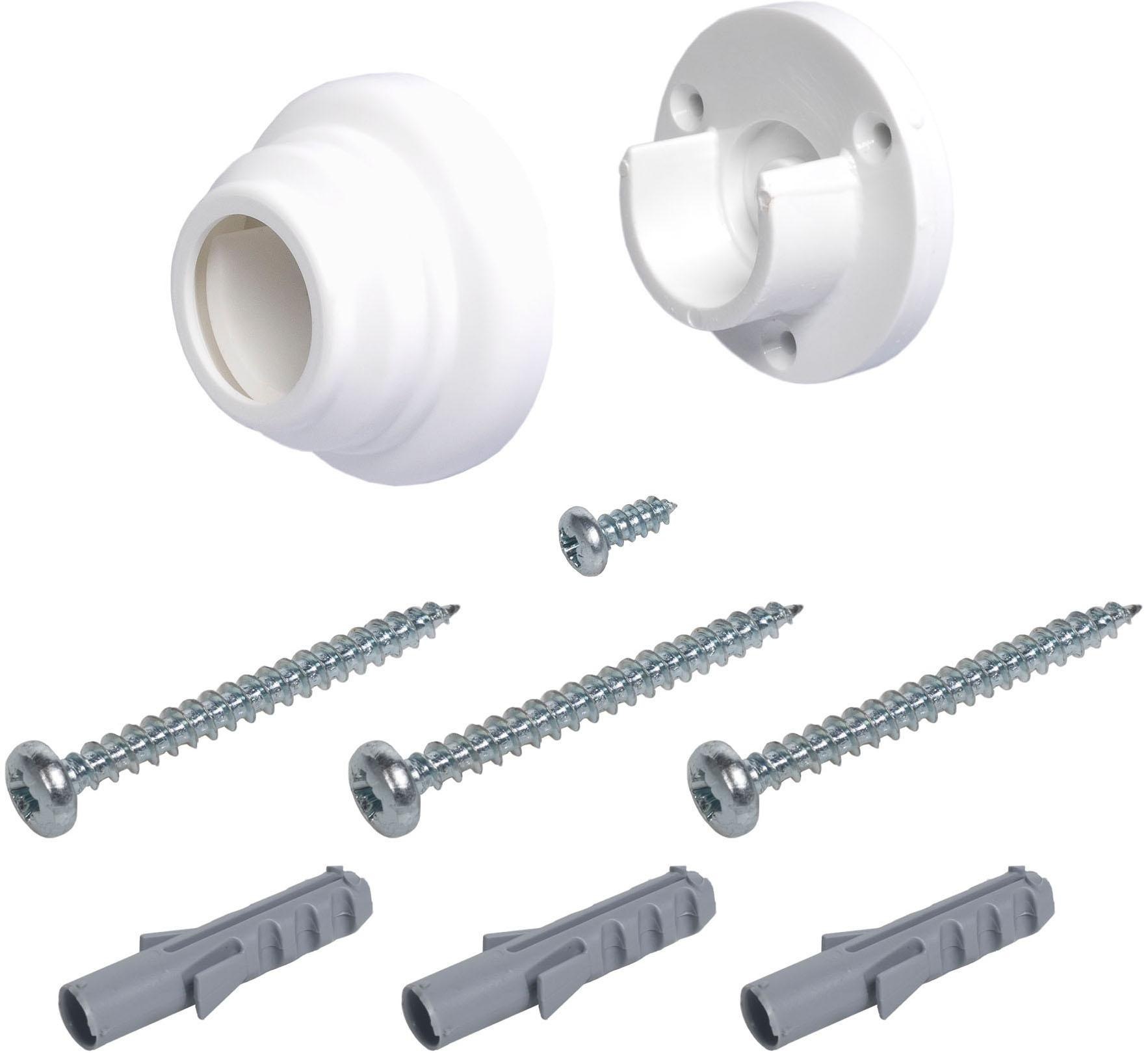 Liedeco Wandträger "Thüringen" für Gardinenstangen Ø 28 mm günstig online kaufen