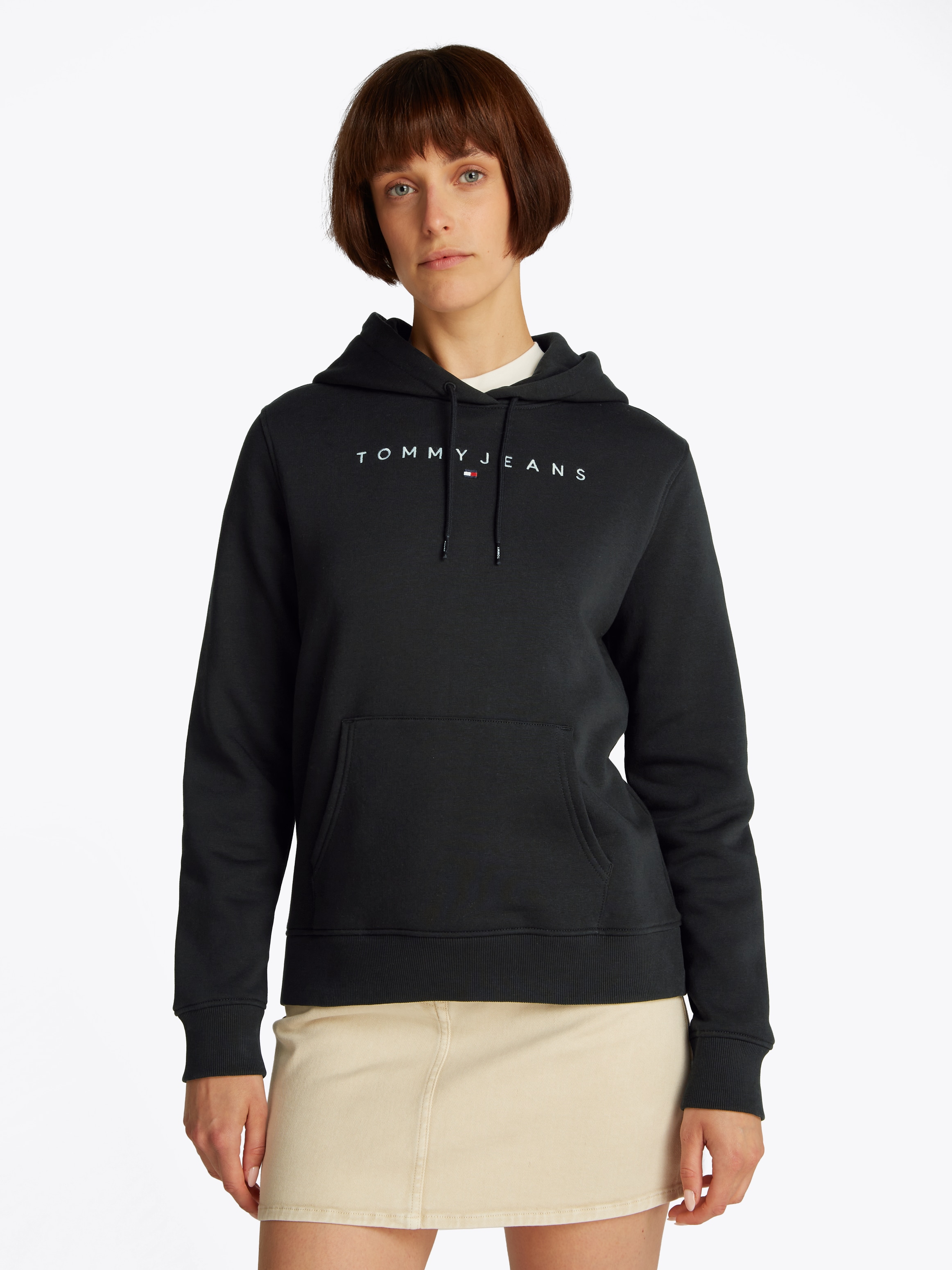 TOMMY JEANS Curve Kapuzensweatshirt »TJW REG TONAL LINEAR HOODIE EXT«, in Großen Größen, Kapuze,...