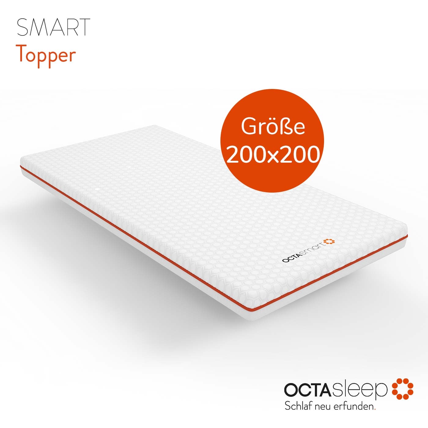 OCTAsleep Topper »Octasleep Smart«, (1 St.), OCTAspring® Aerospace Technologie