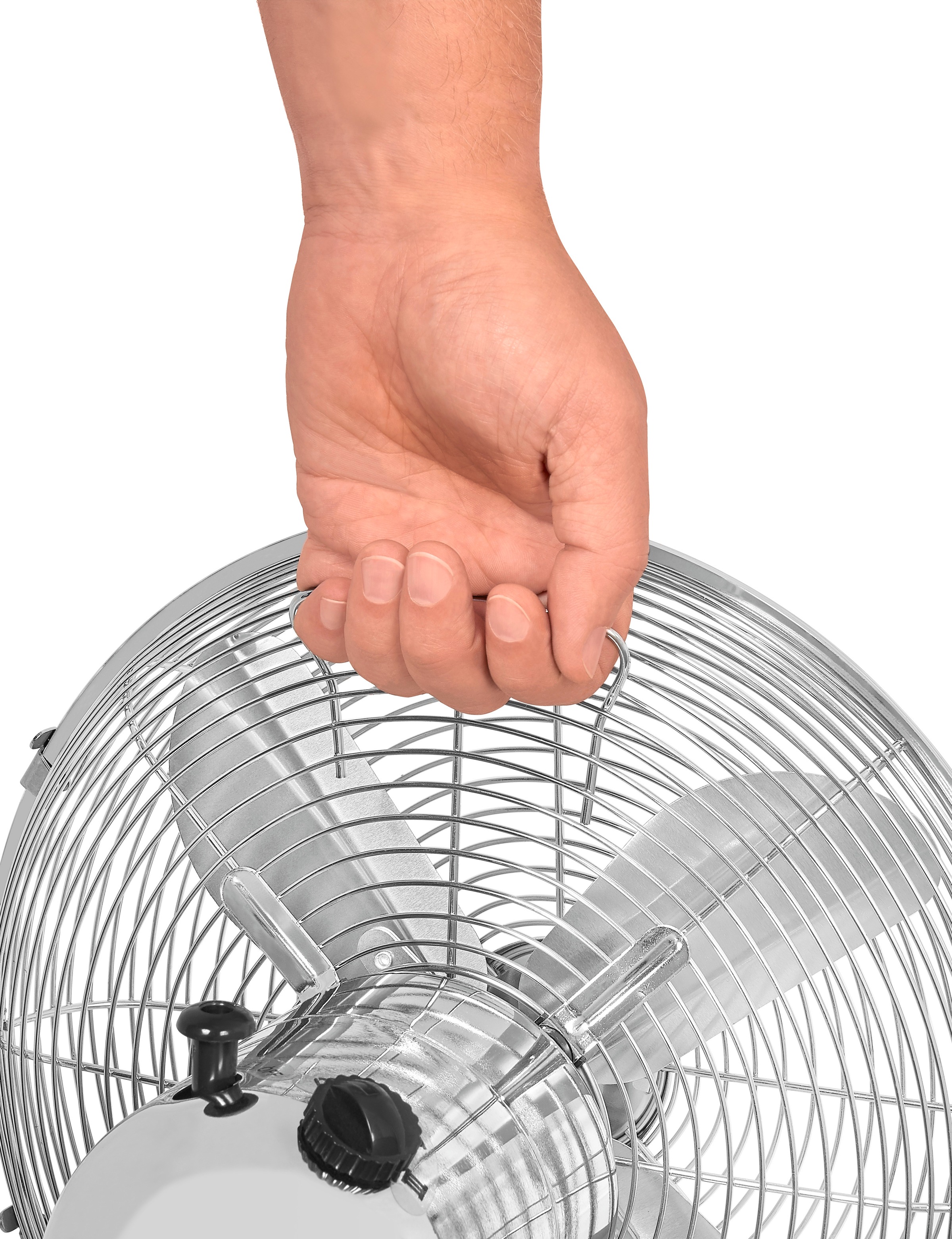 KLARBACH Tischventilator »VT 36002 ch«, Ø 30 cm, Vollmetall, inkl. Oszillation & 35 W Leistung