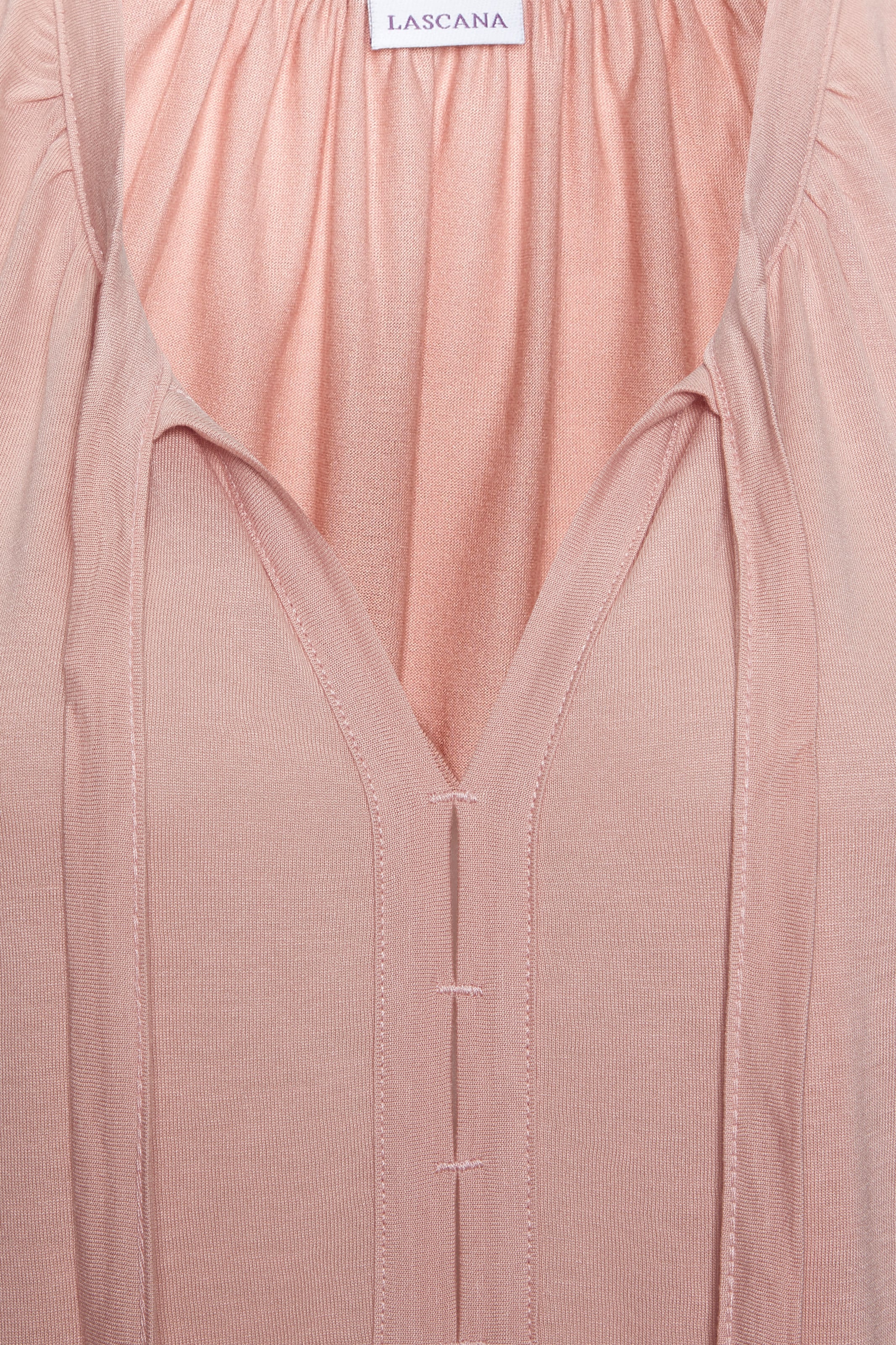 LASCANA Tanktop, mit Bändern am Ausschnitt, elegantes Blusentop
