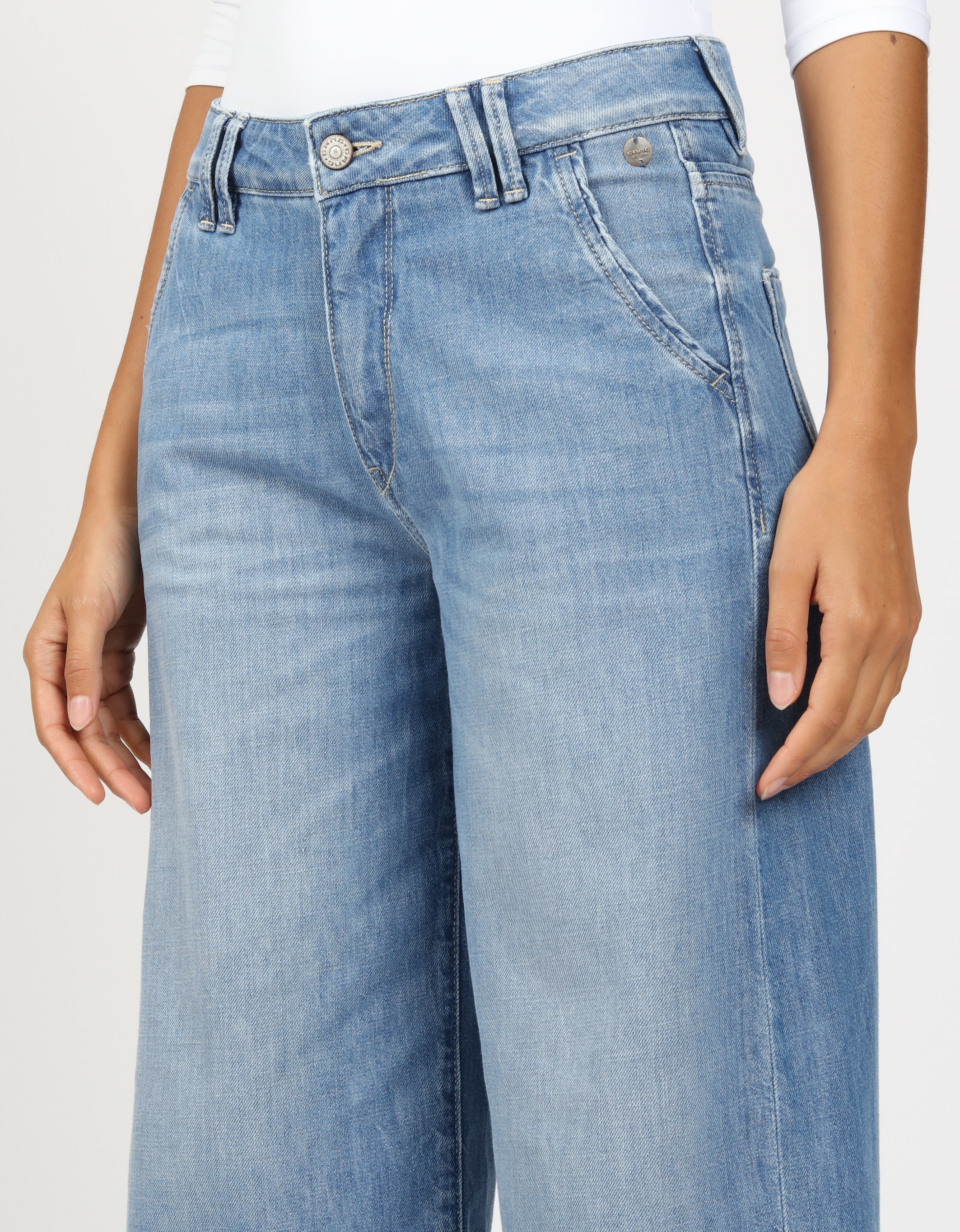 Thumbnail - GANG 3/4-Jeans "94MONA CULOTTE", mit weitem Bein