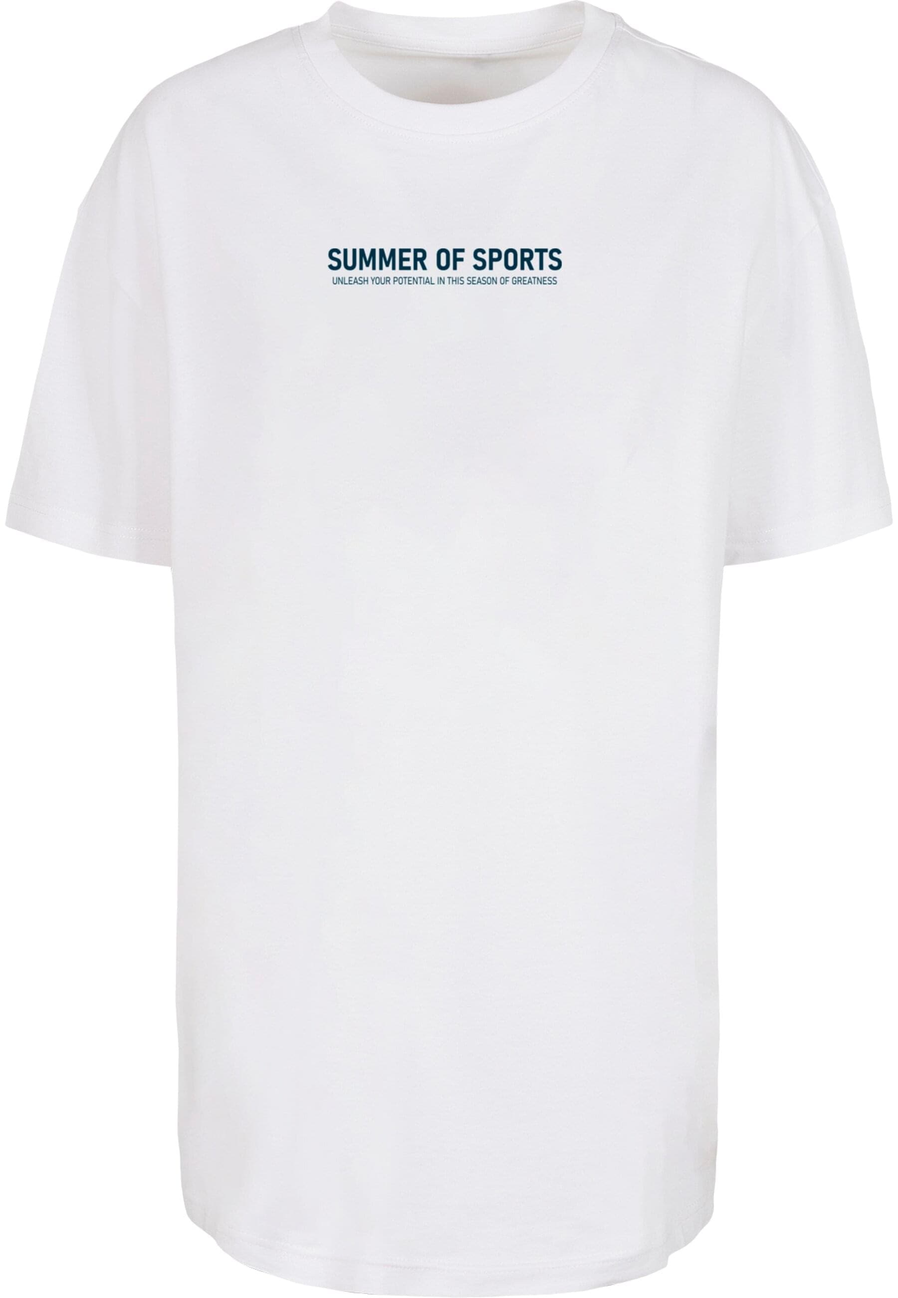 Merchcode T-Shirt "Merchcode Ladies Summer Of Sports b Oversized Tee" 1 Stk günstig online kaufen