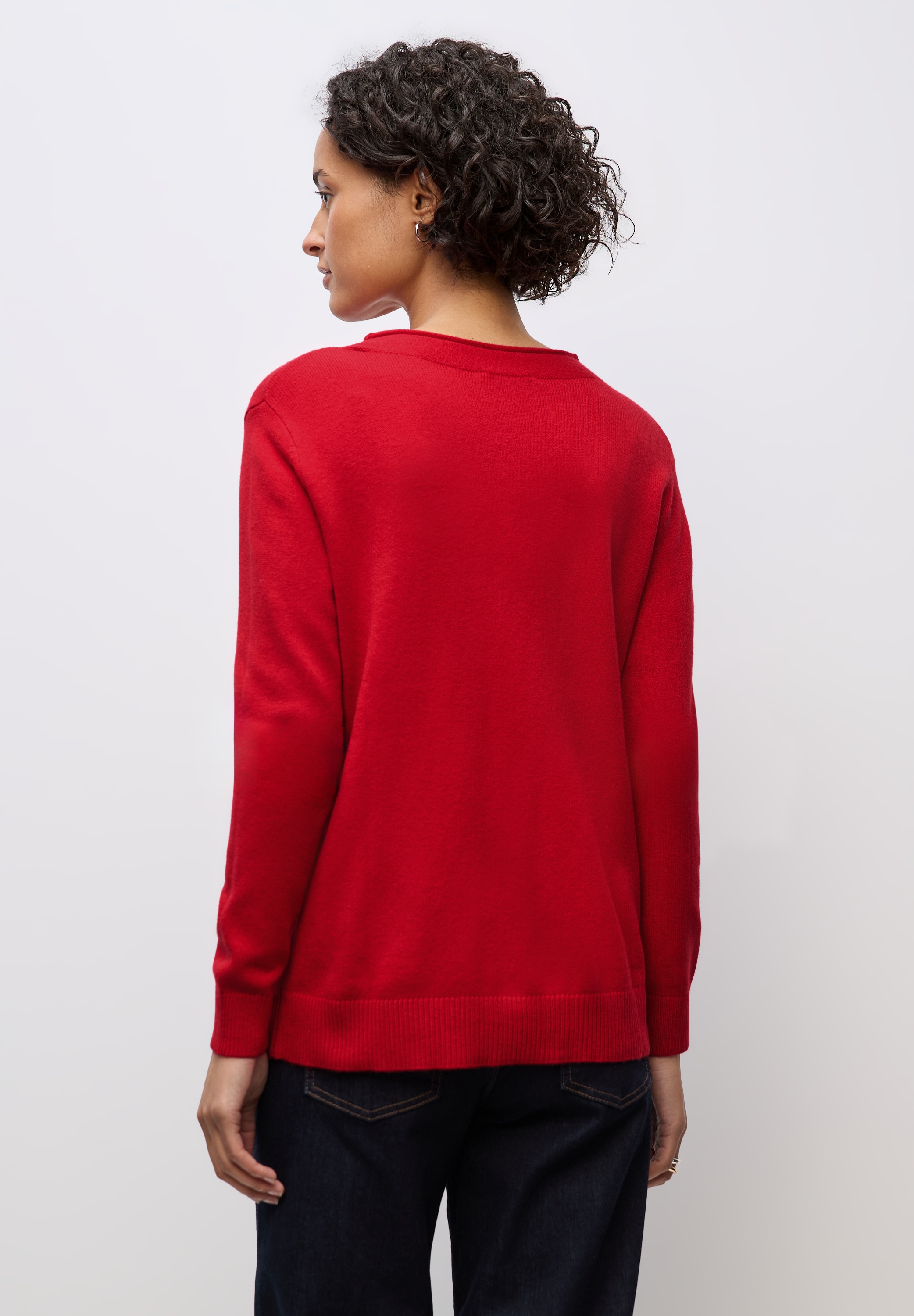 STREET ONE Strickpullover, Feinstrick