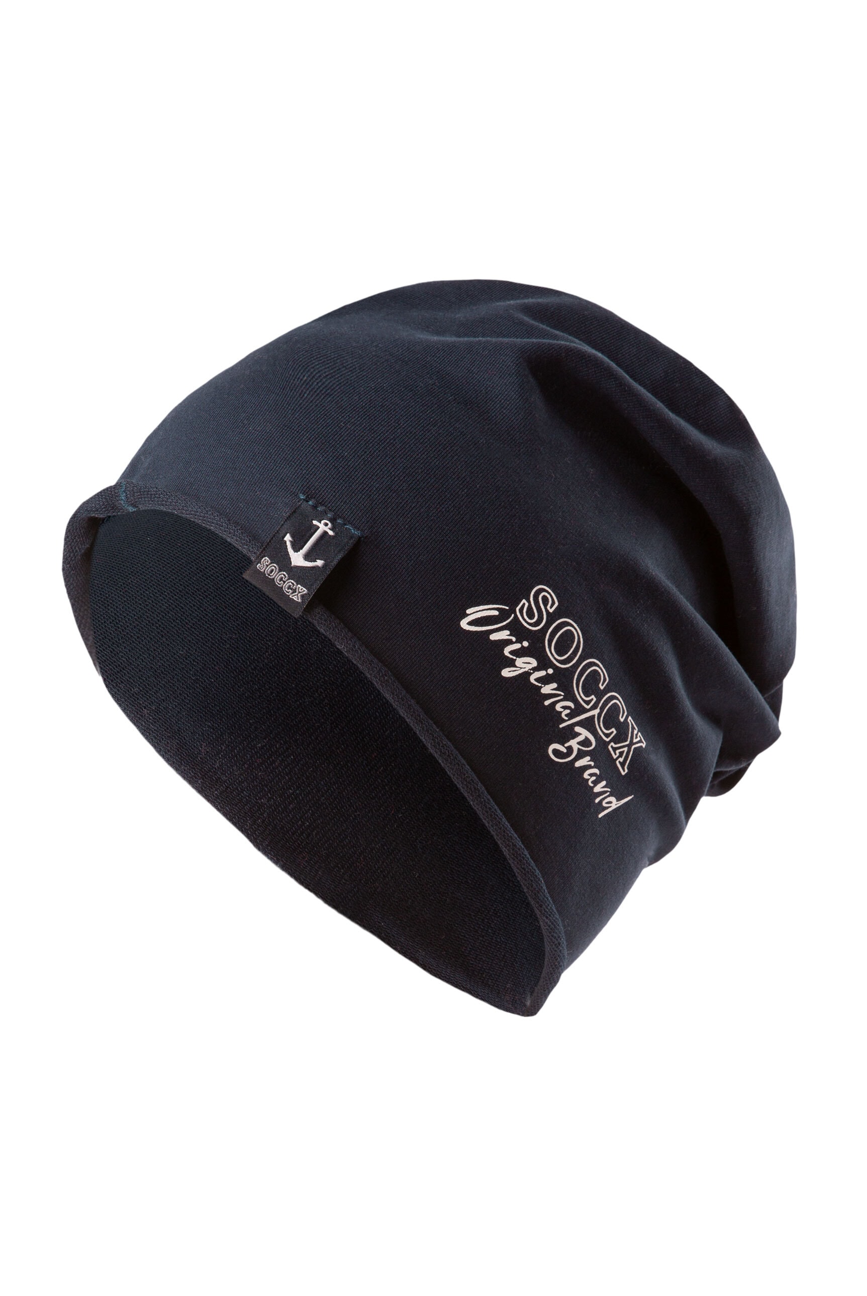 SOCCX Beanie, mit Rollsaum
