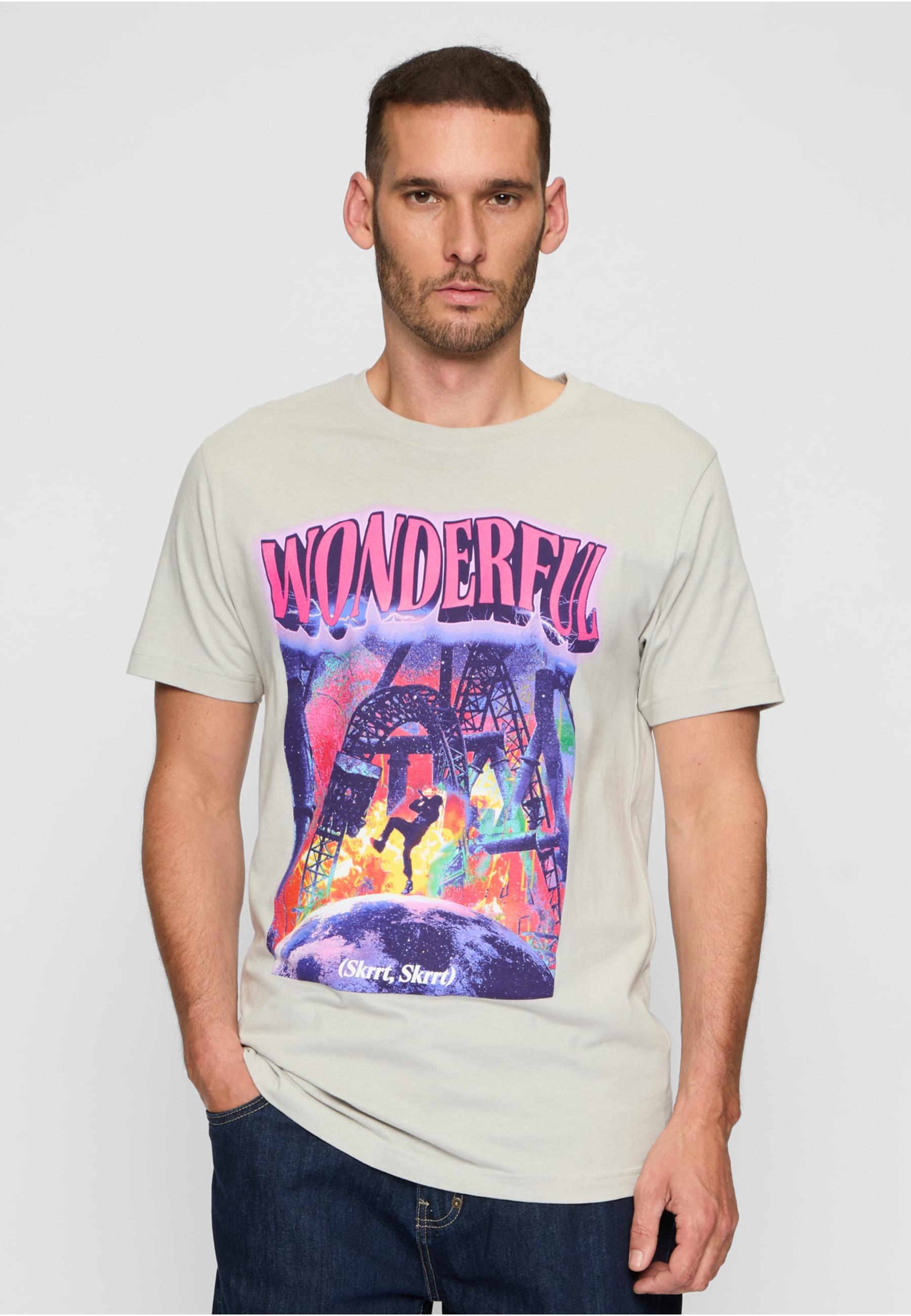 Thumbnail - MisterTee T-Shirt "MisterTee Herren Wonderful Tee", (1 tlg.)