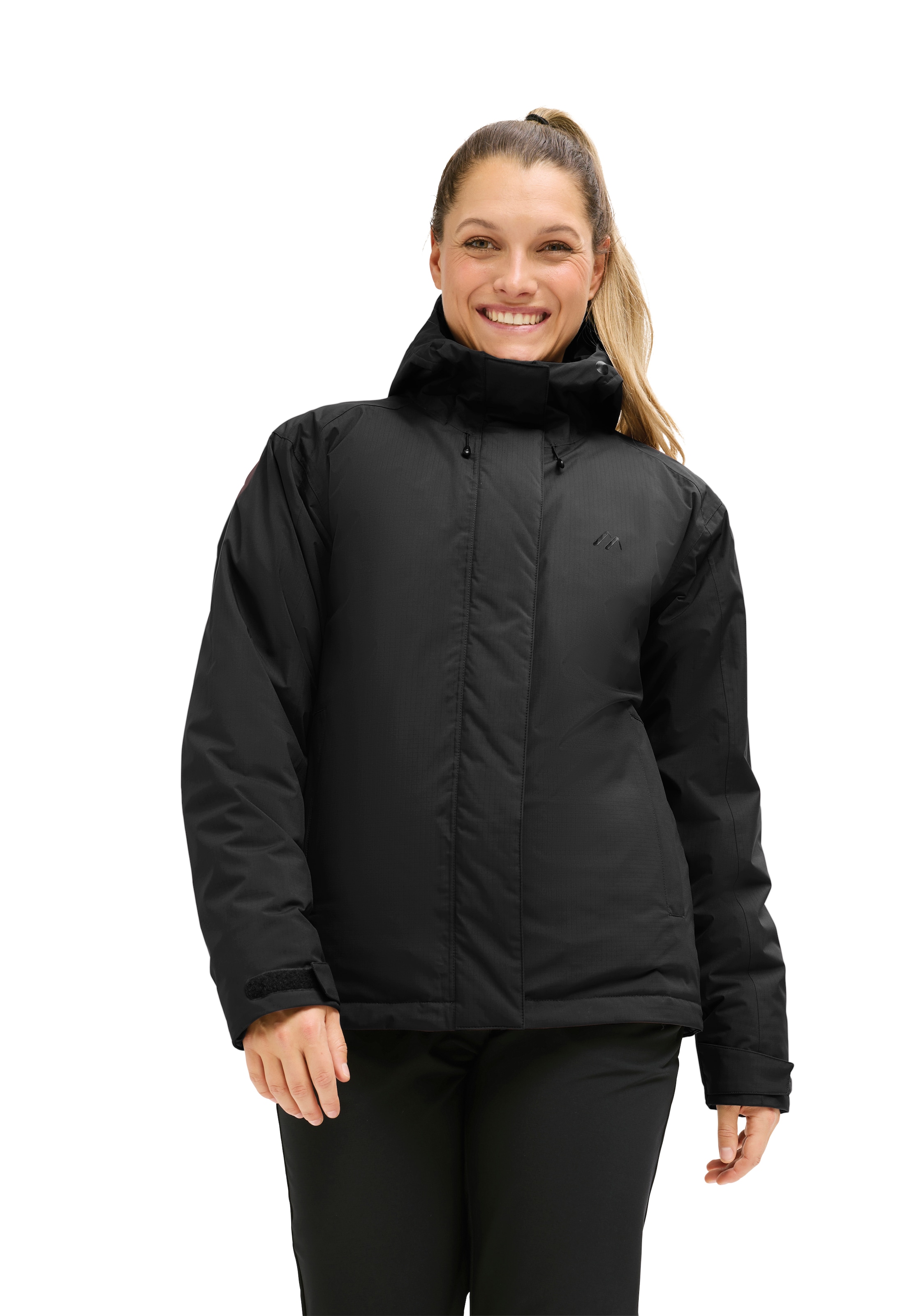 Maier Sports Funktionsjacke »Elite Warm W« Damen Winterjacke wasserdicht, mit RV-Taschen und Kapuze