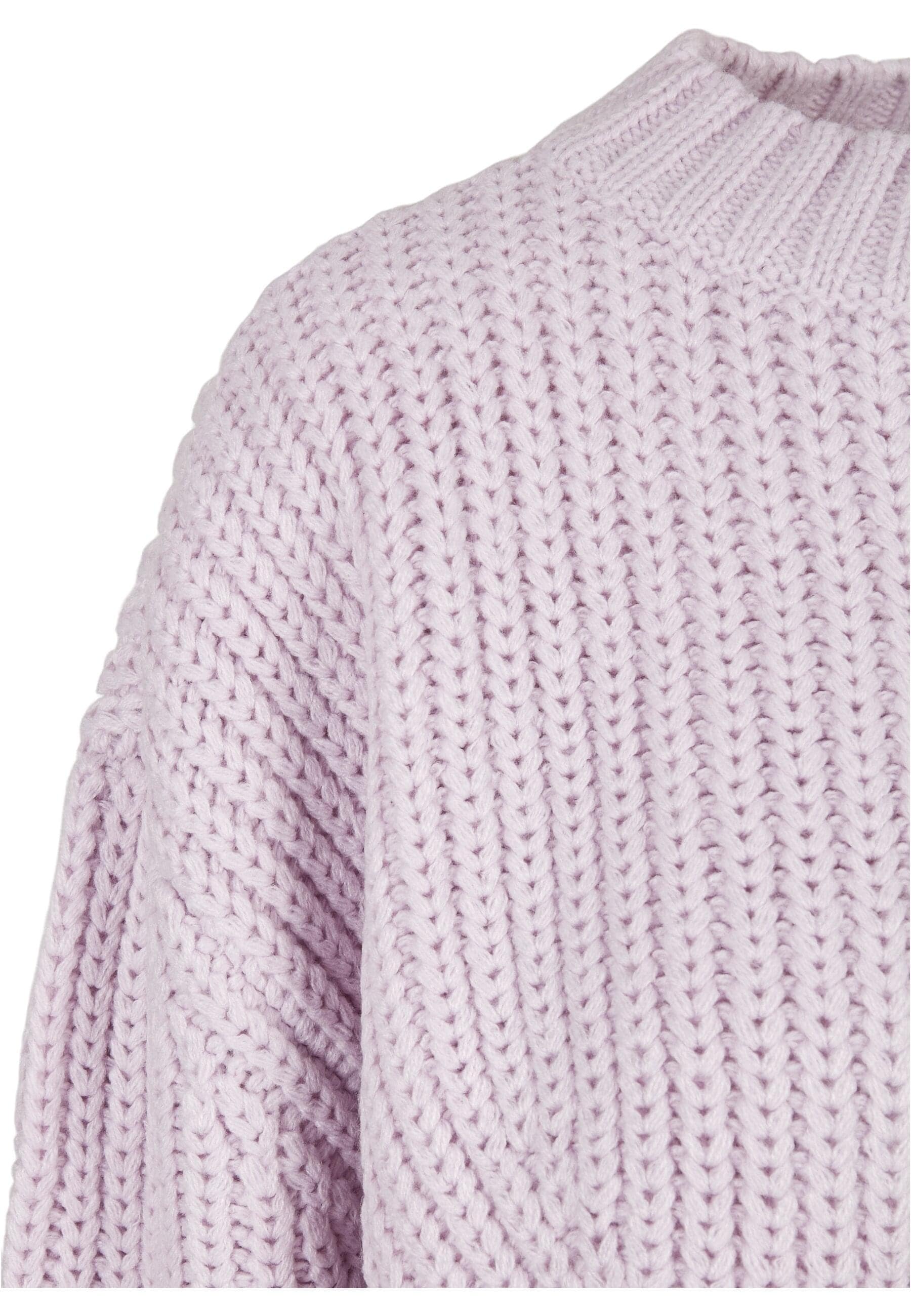 URBAN CLASSICS Rundhalspullover »Urban Classics Damen Ladies Wide Oversize Sweater«, (1 tlg.)