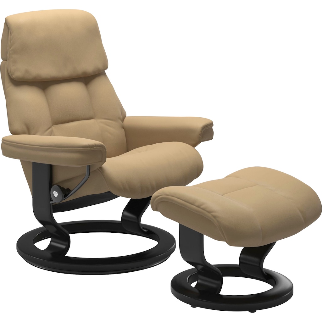 Stressless® Relaxsessel »Ruby«, (Set, Relaxsessel mit Hocker)