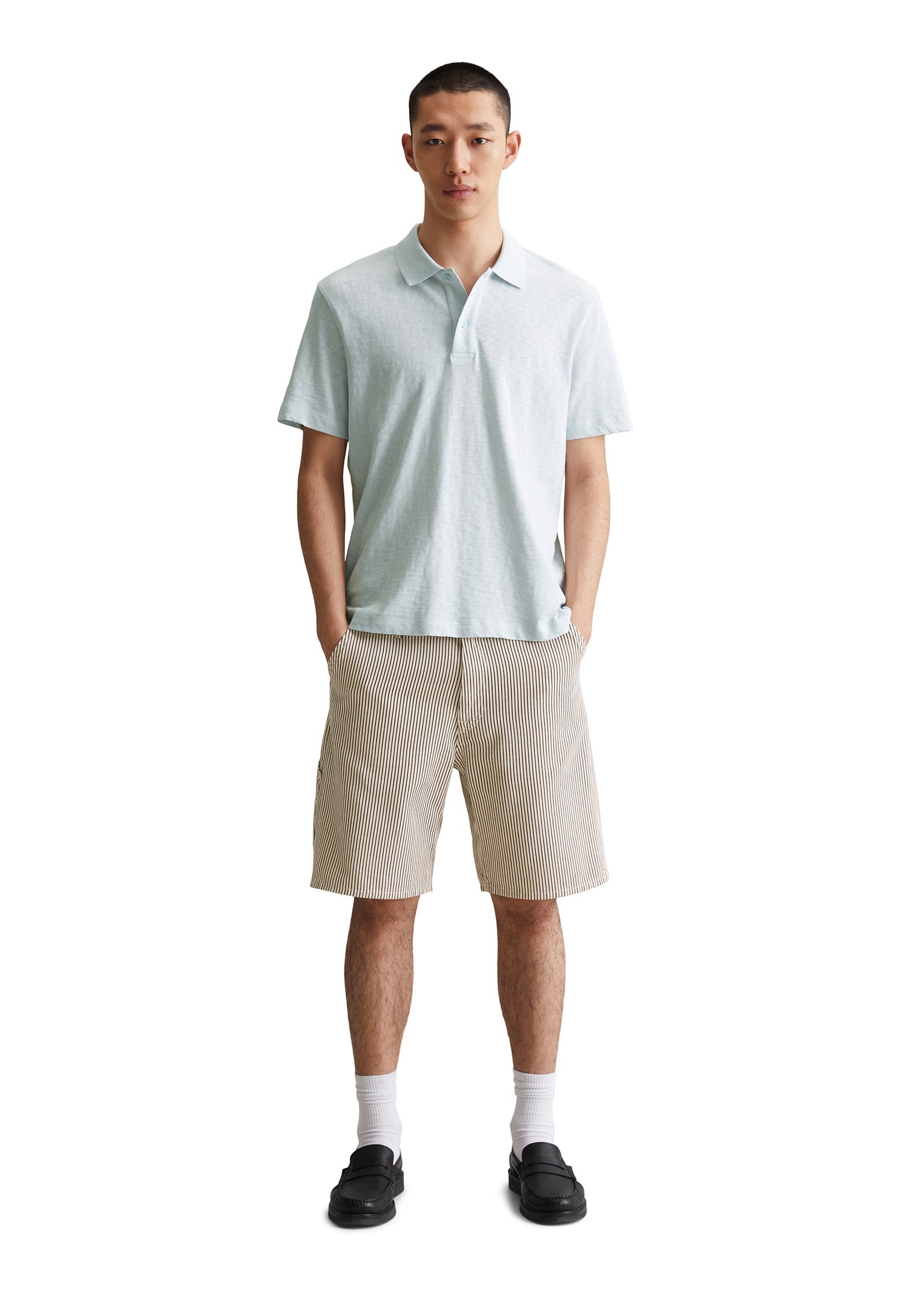 Marc O'Polo DENIM Poloshirt »aus reiner Bio-Baumwolle«