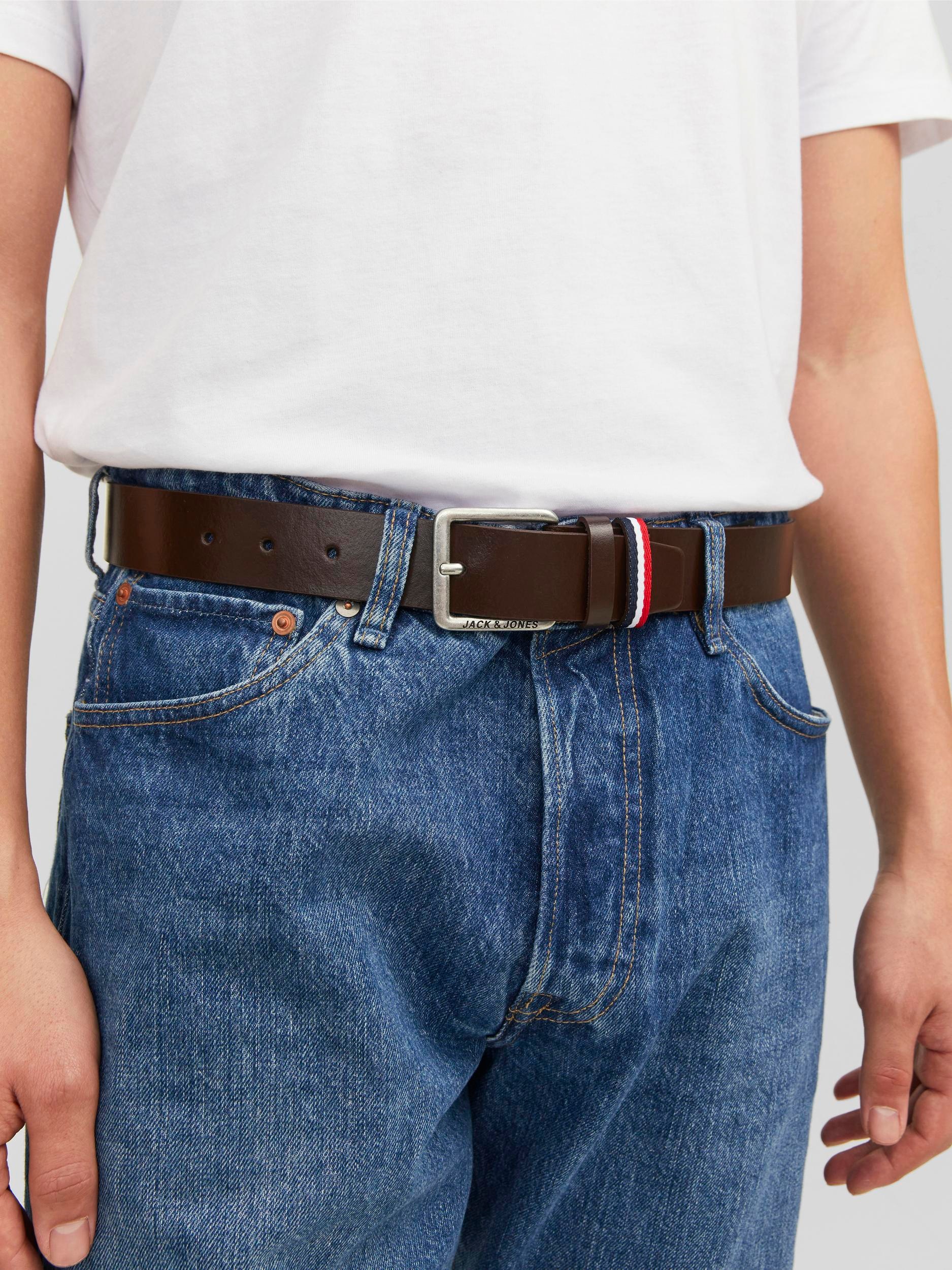 Jack & Jones Ledergürtel "JACESPO BELT NOOS" günstig online kaufen